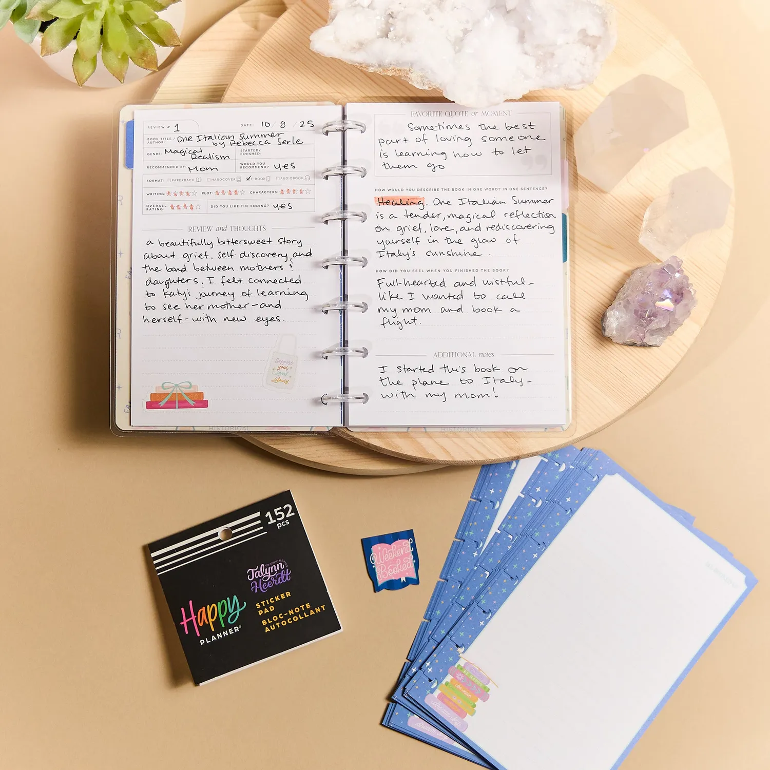 Me & my big ideas One More Chapter mini journal lecture bundle