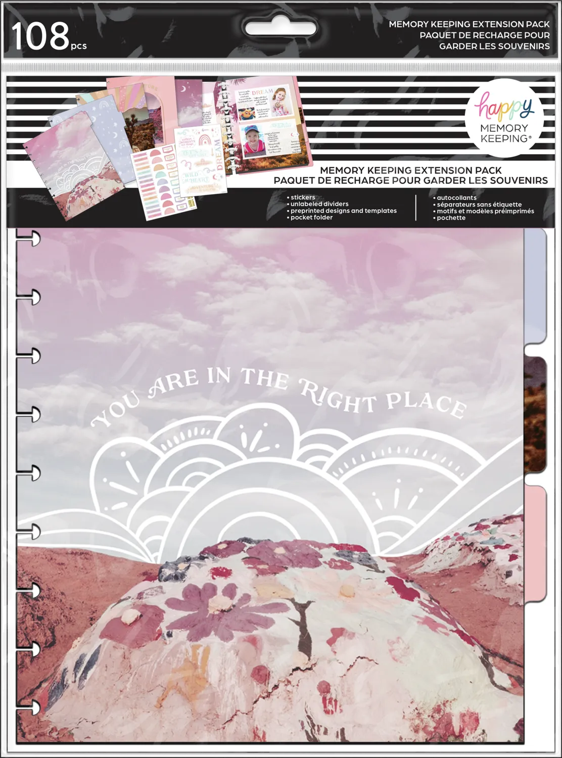 Happy Planner Seek Magic extension journal mémoire Big voyage