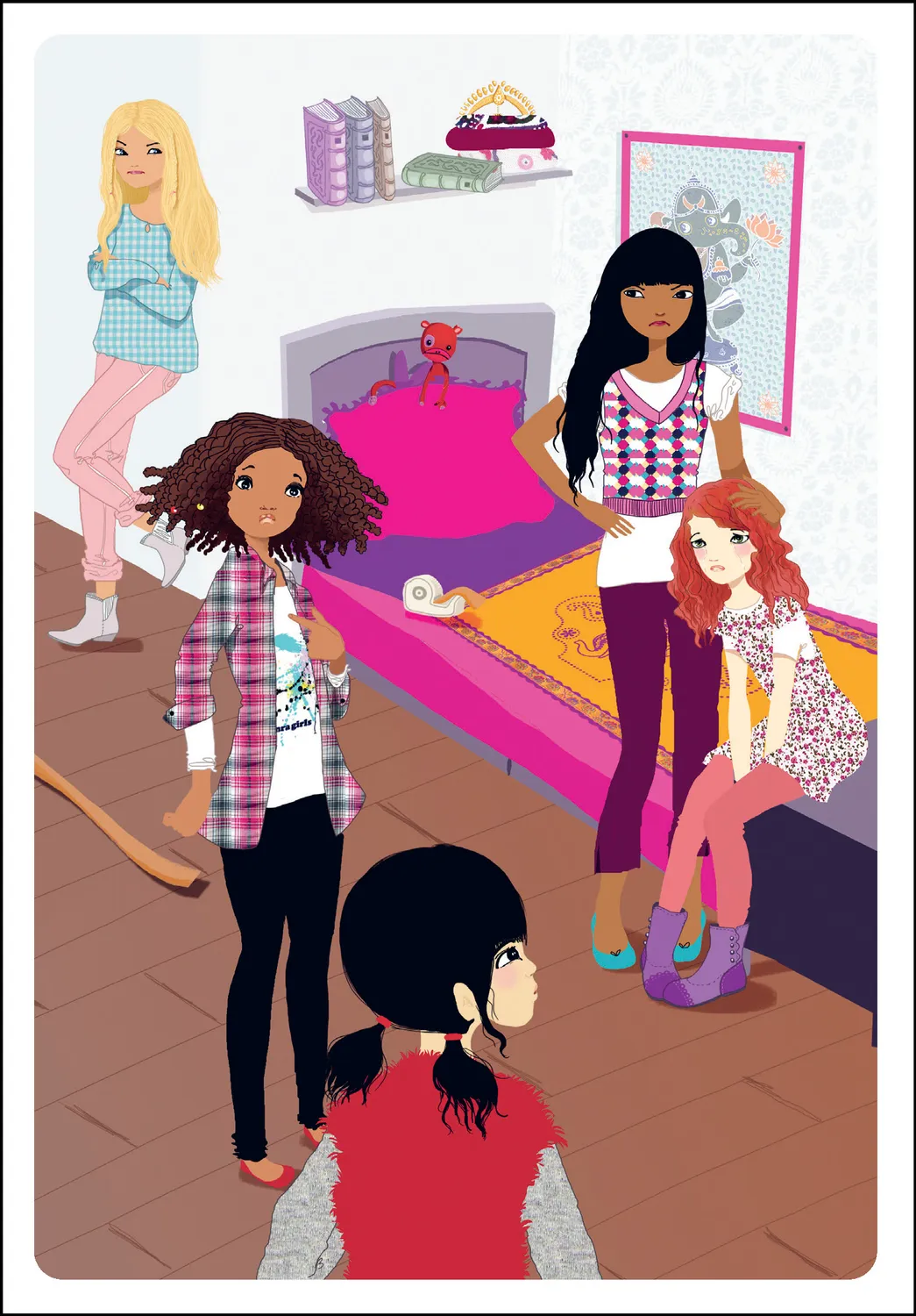 Frigobloc Kinra Girls Le trésor des Kinra Tome 3 roman fille