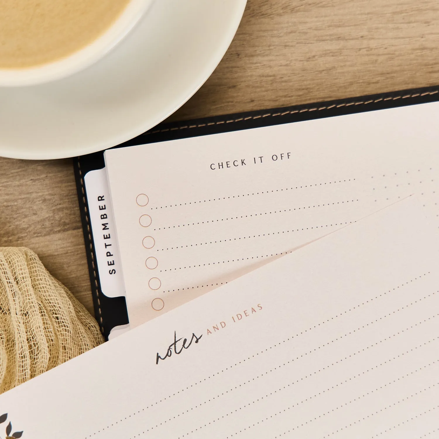 Happy Planner Modern Charm pack accessoires Classic neutres