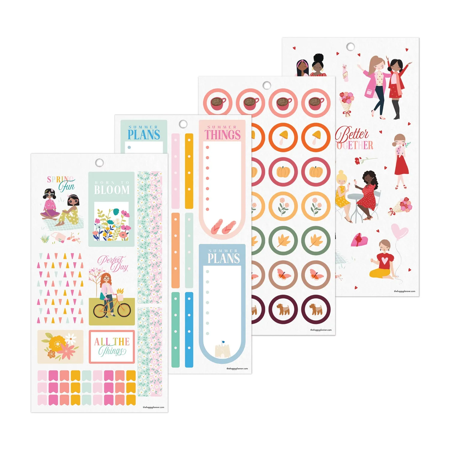 Happy Planner Squad Goals stickers saisons value pack 30 pages