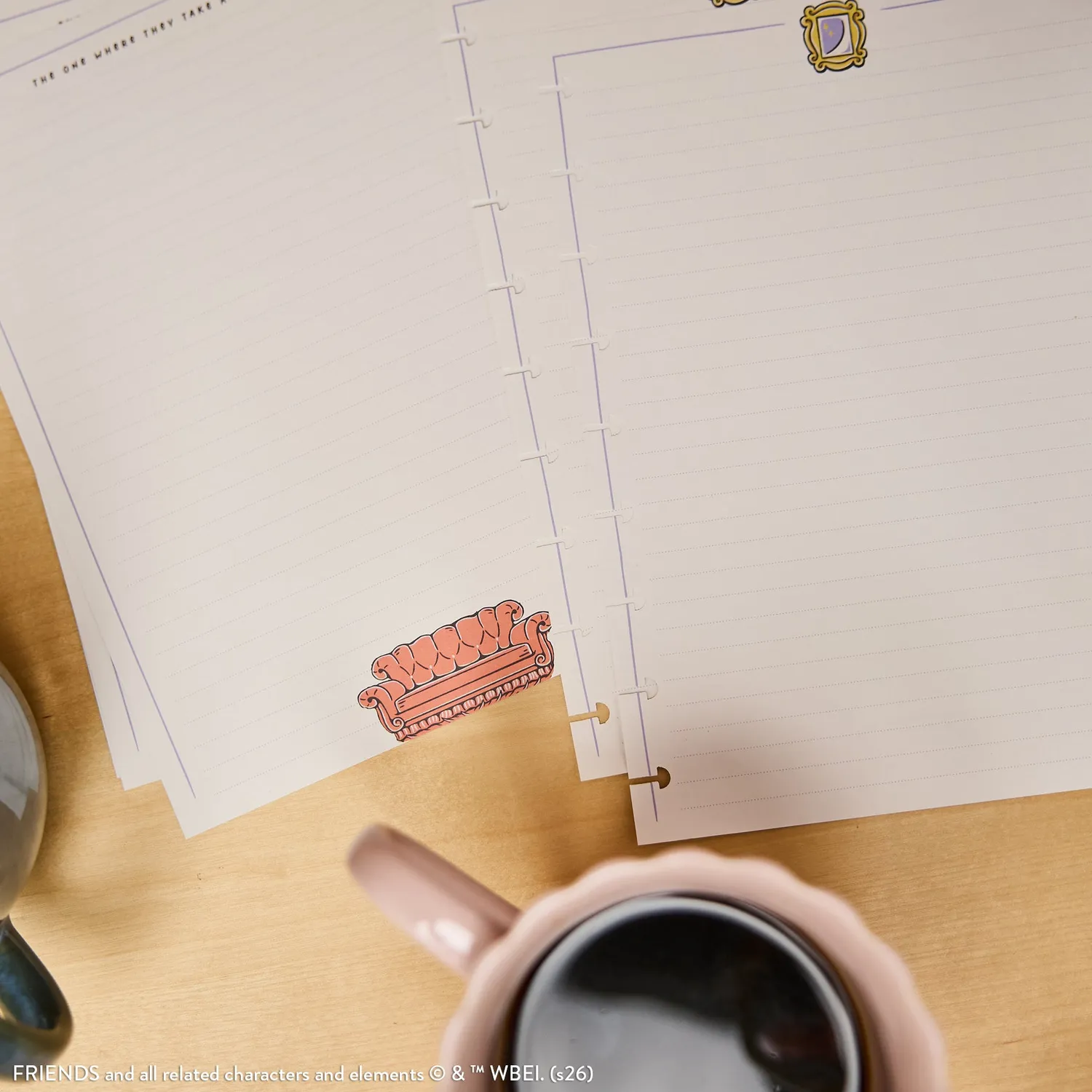 Happy Planner Friends papier recharge Classic 40 feuilles