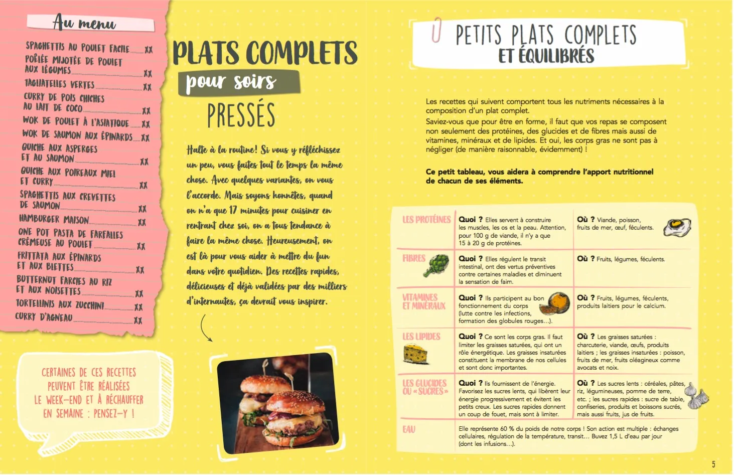 Marmiton Cahier gourmand Un plat un repas cahier recettes