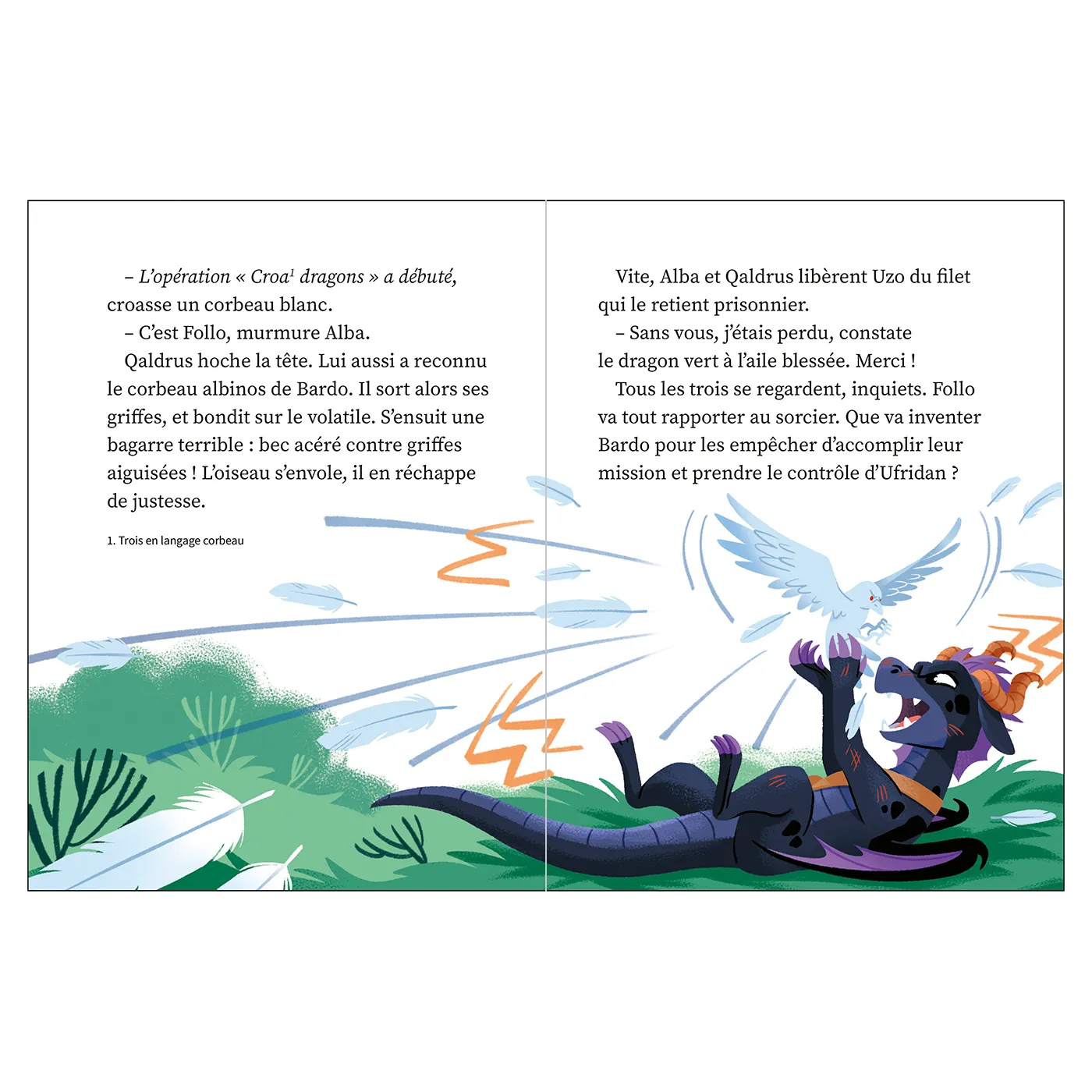 Frigobloc Un, deux, trois Dragons Tome 1 roman 8-12 ans