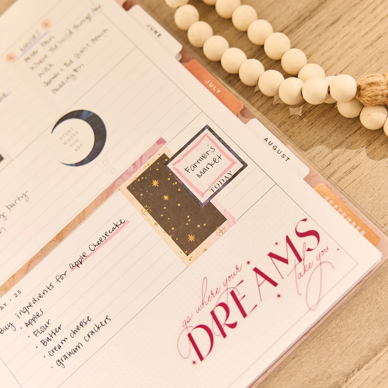 Happy Planner Dune Hues agenda horizontal Big 18 mois 26-27