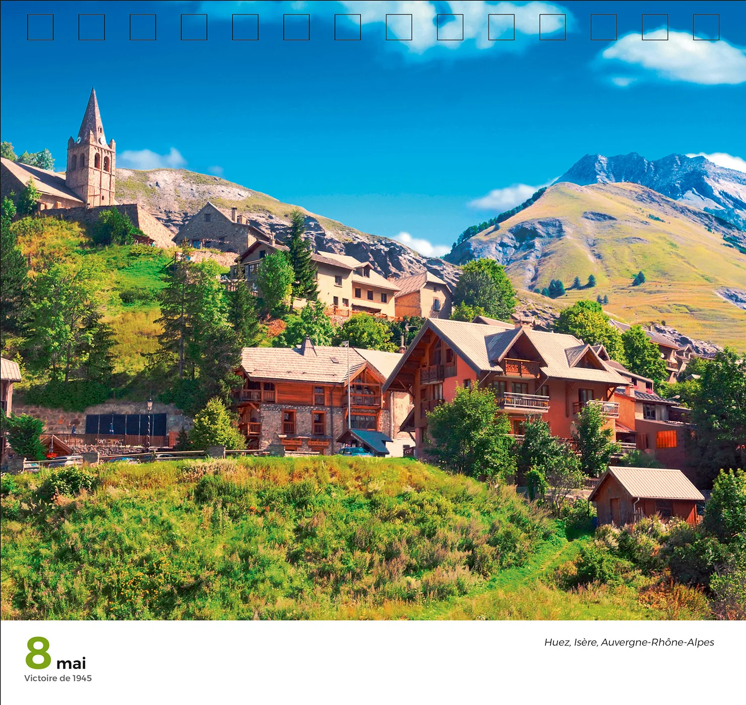 GEO Villages de France remarquables calendrier 365 jours