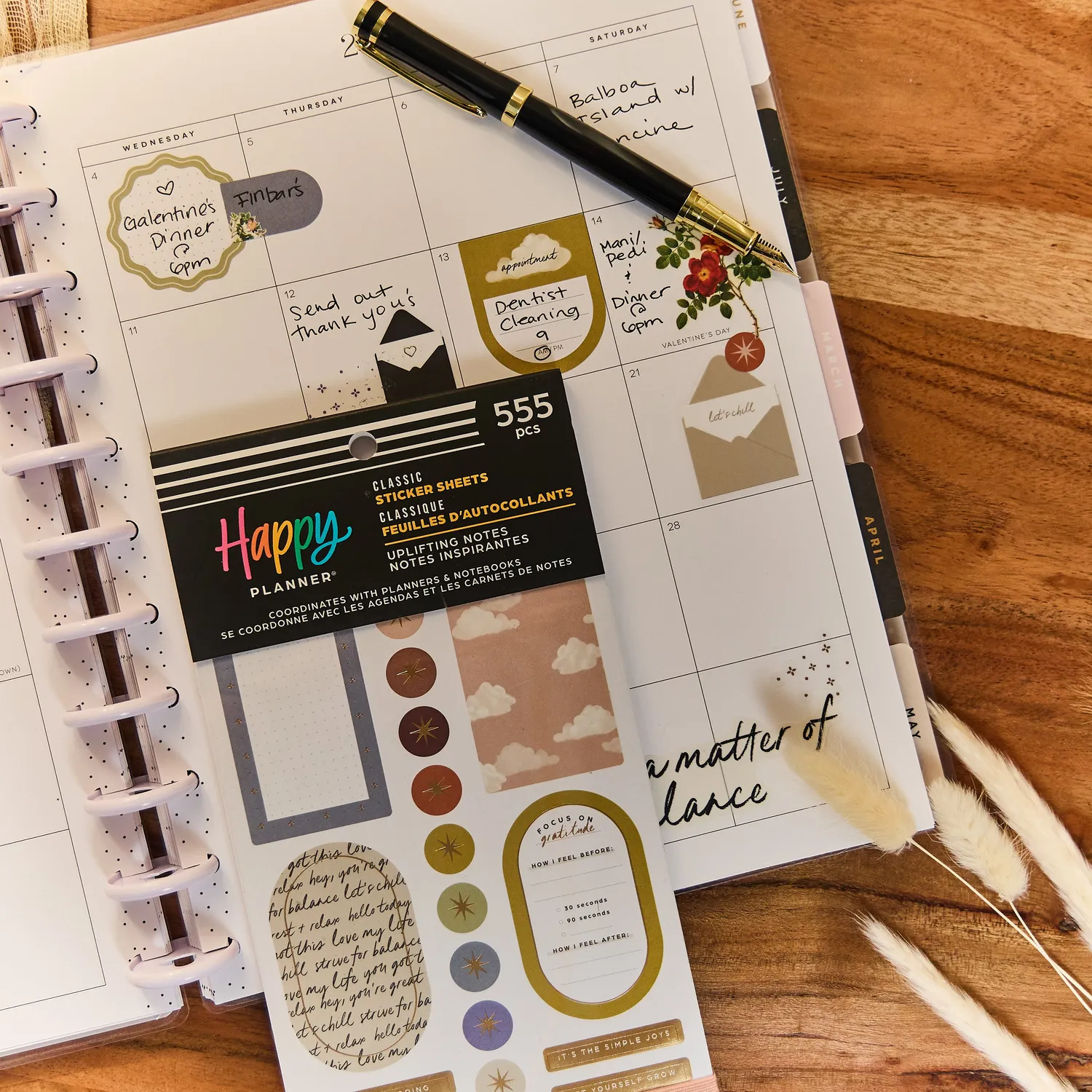 Me & my big ideas Uplifting Notes stickers value pack 555