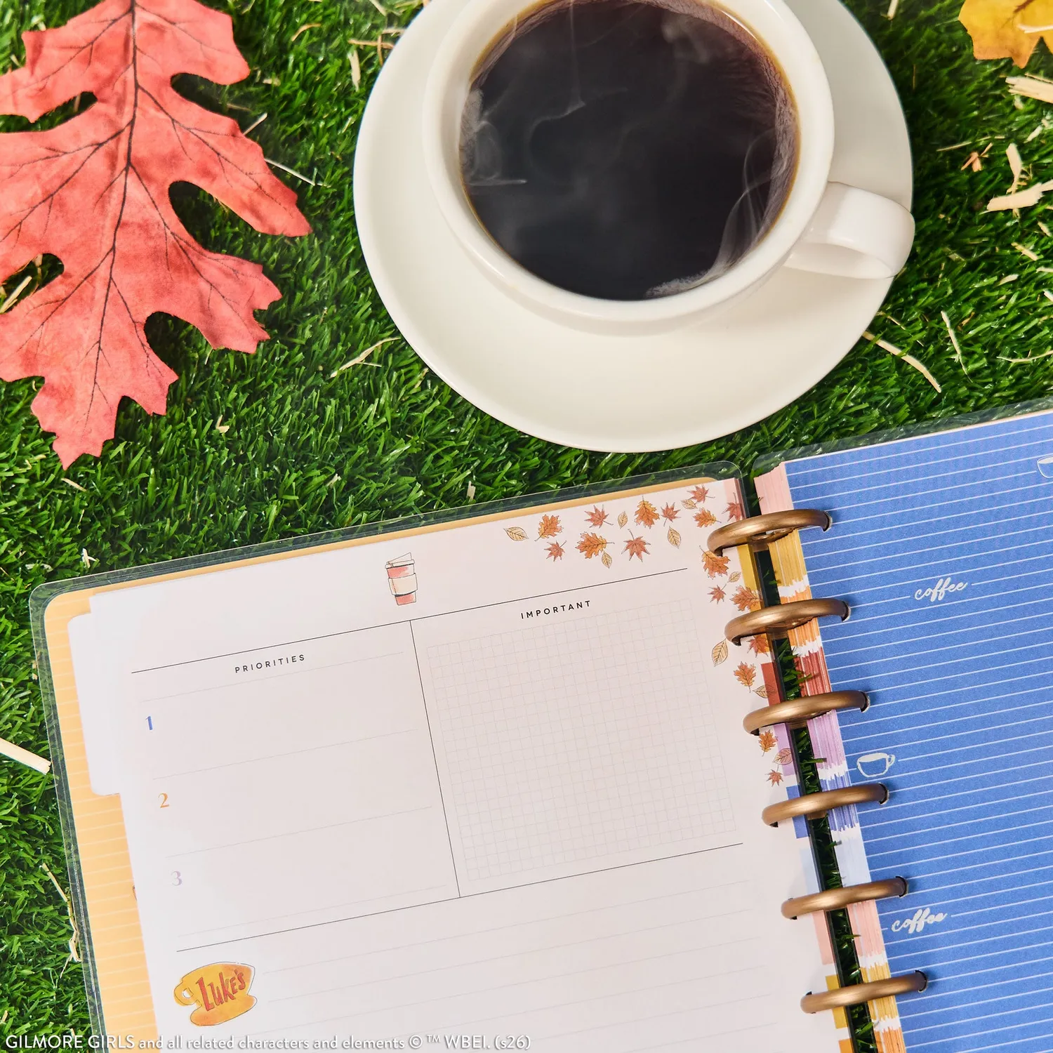Happy Planner Gilmore Girls planner Classic vertical non daté 12m