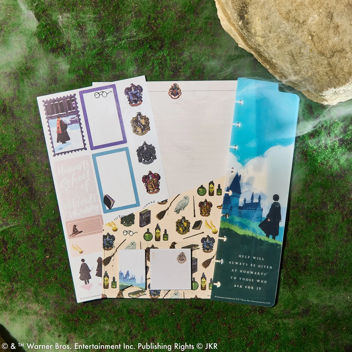 Happy Planner Harry Potter Enchanted Grounds pack accessoires Classic