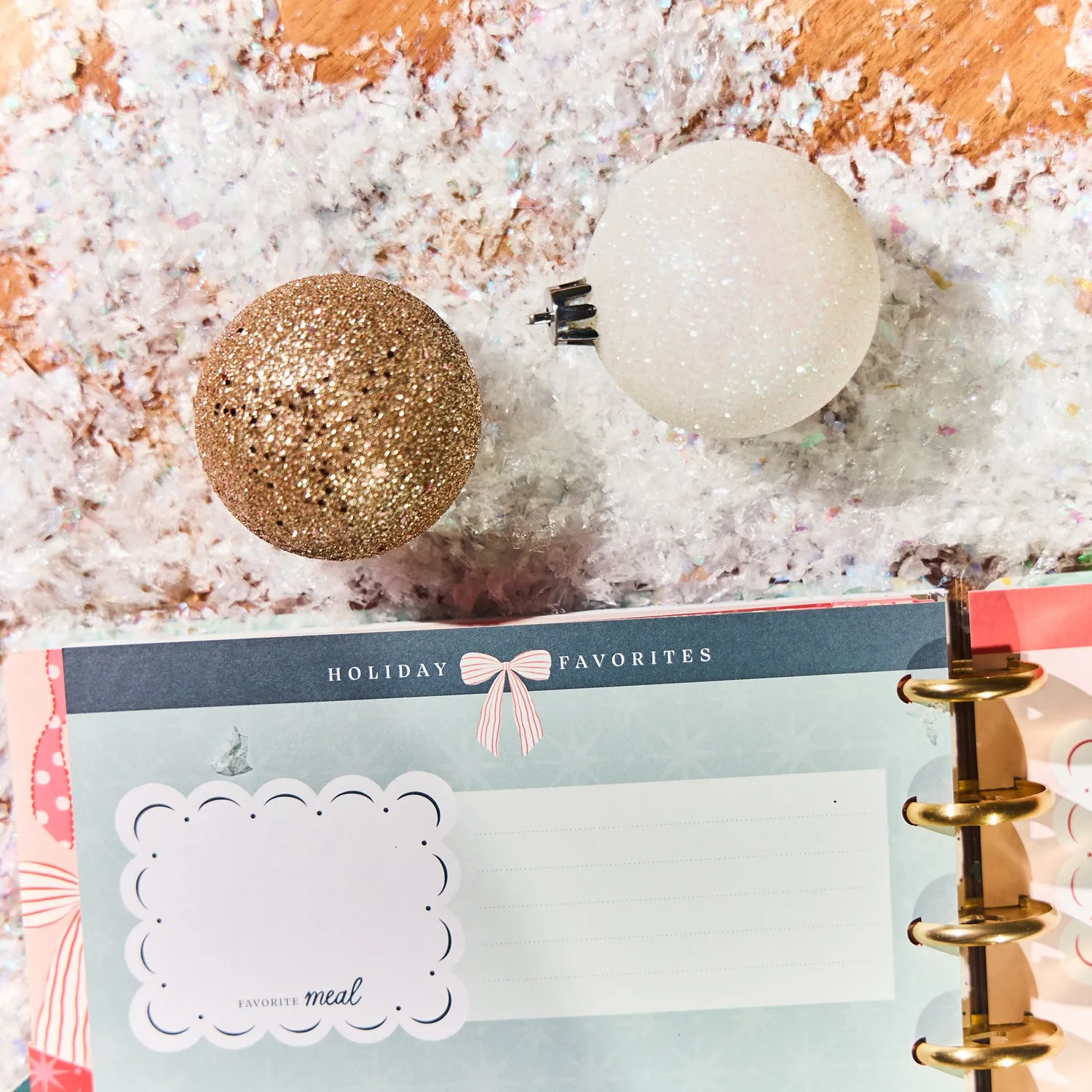 Happy Planner Christmas compagnon planner classic noël