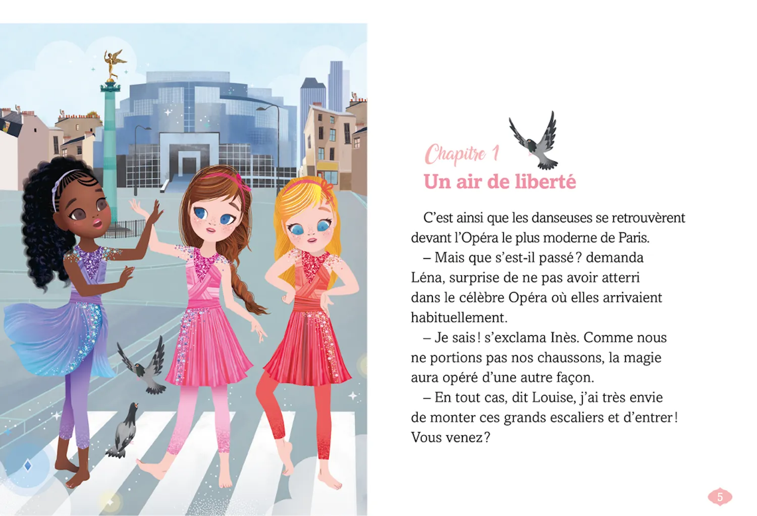 Une deux trois Danseuses Tome 7 Vive la danse roman 6 ans