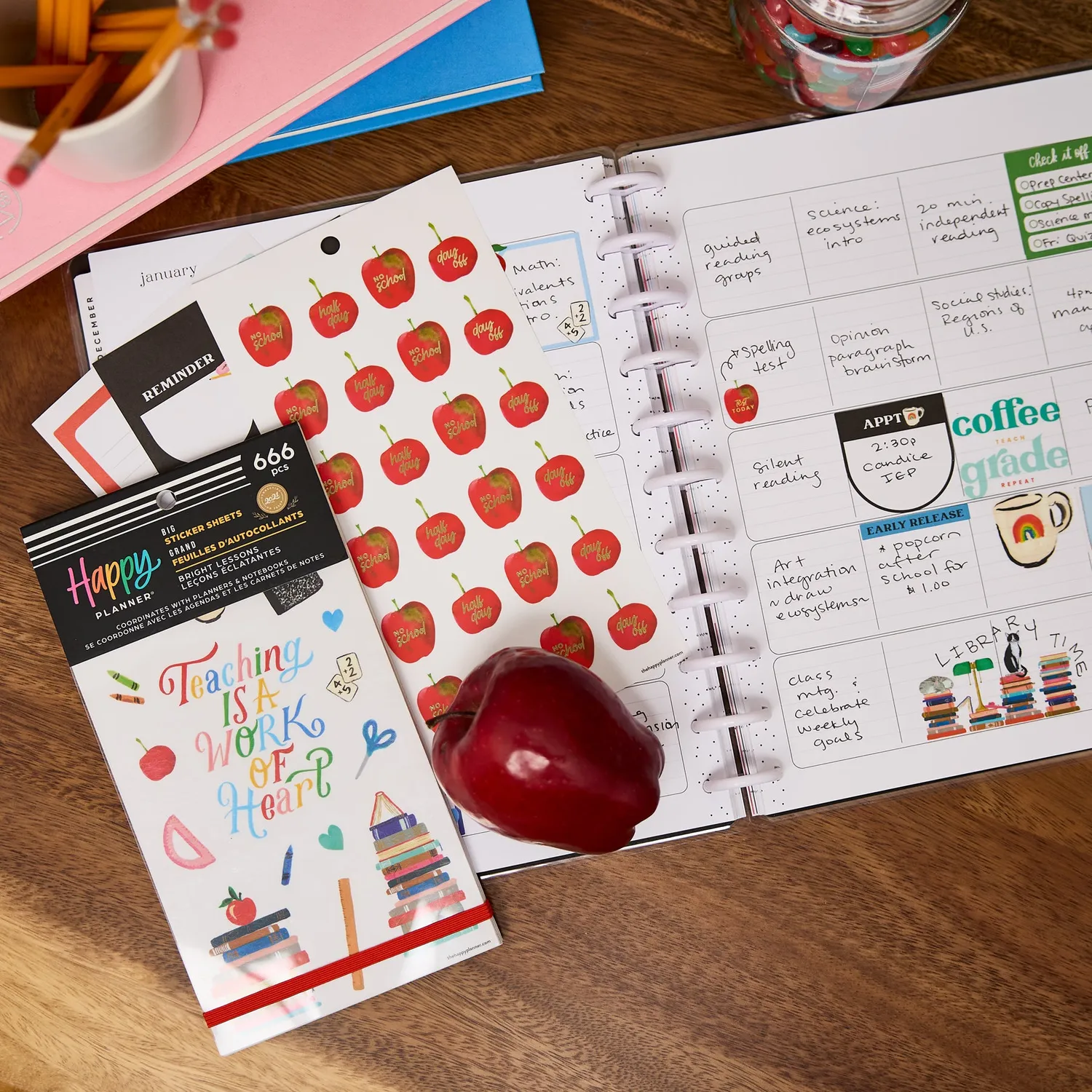 Me & my big ideas Bright Lessons Value Pack stickers Big enseignant