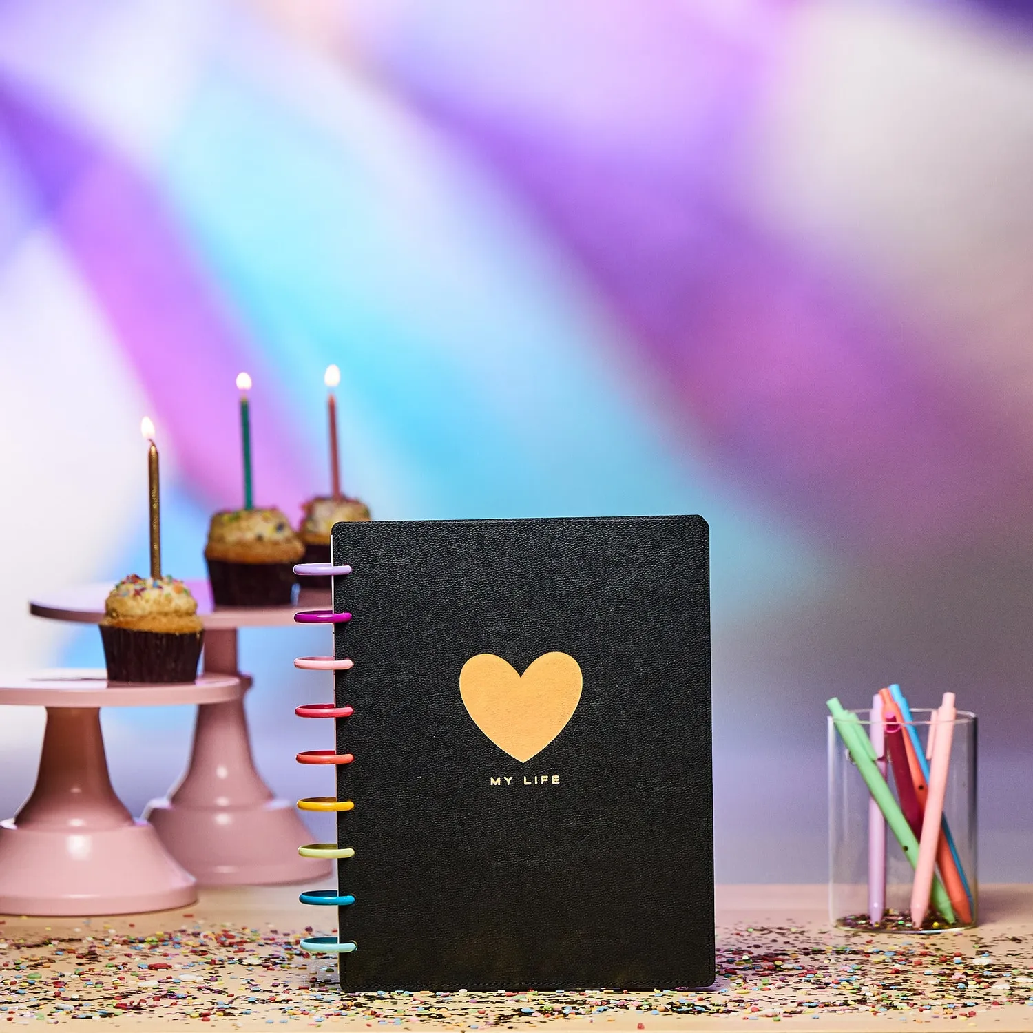 Happy Planner Deluxe 10 ans agenda classic vertical 12 mois non daté