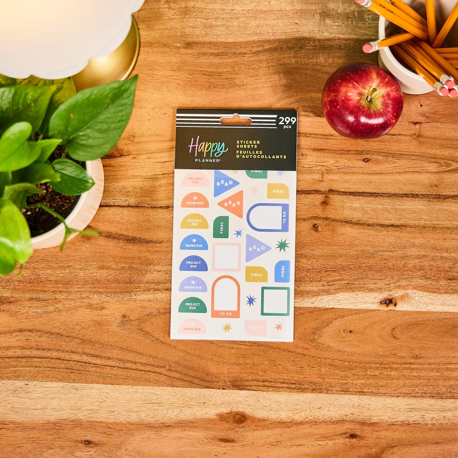 Happy Planner Stars & Smiles stickers élève 10 feuilles