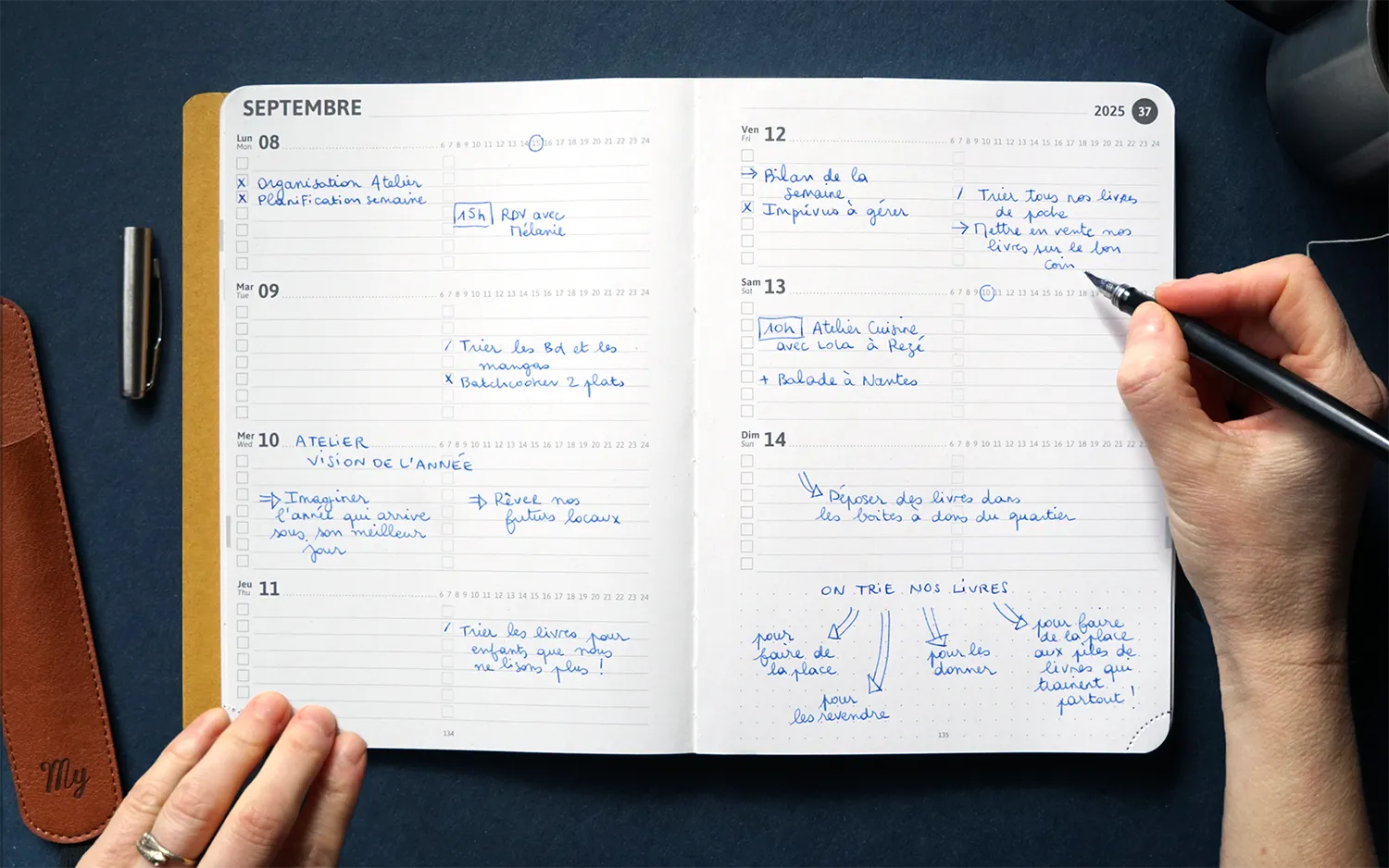 My365 SIMPLE Bullet agenda semainier 2026-2027 A5