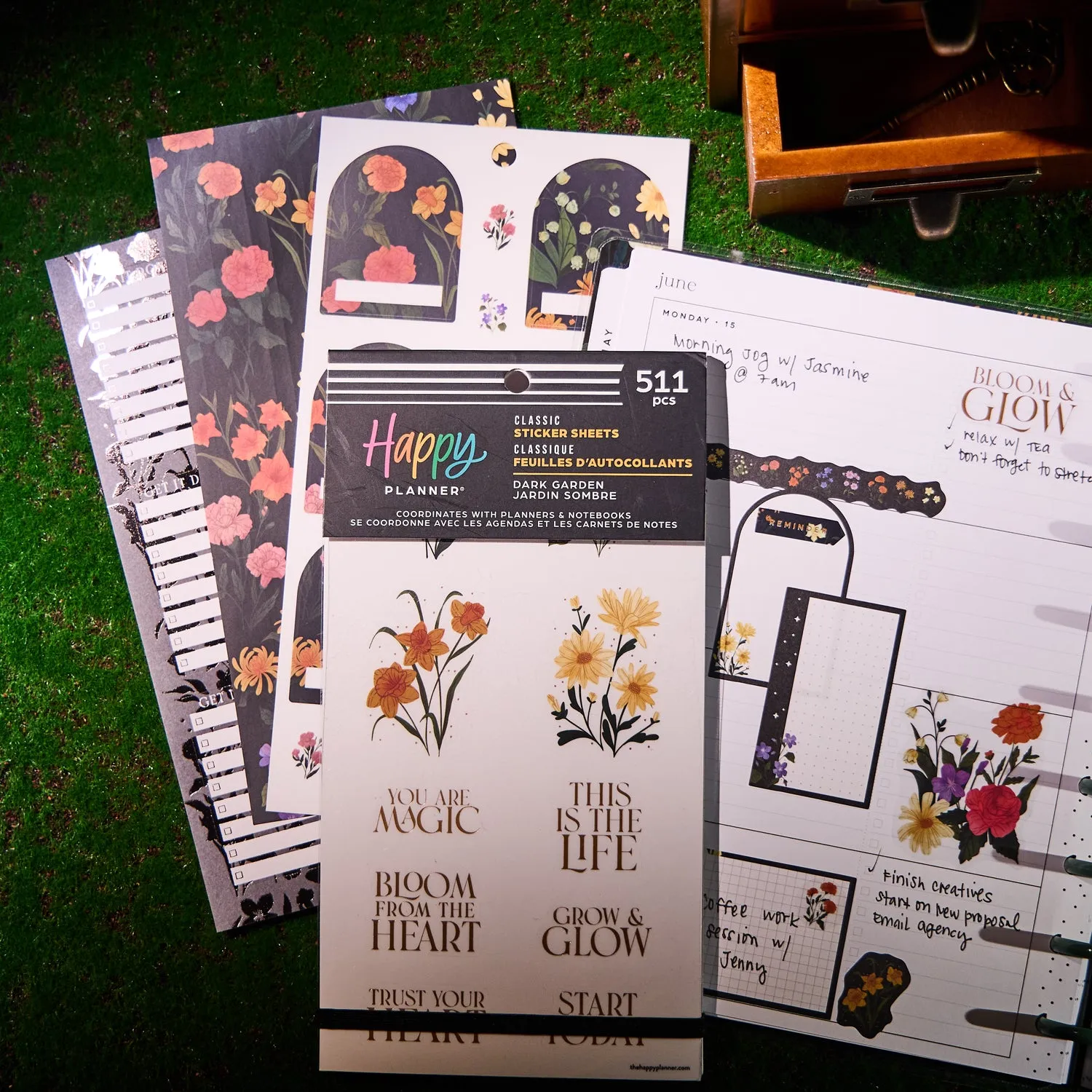 Me & my big ideas Value Pack Dark Garden stickers Classic 511