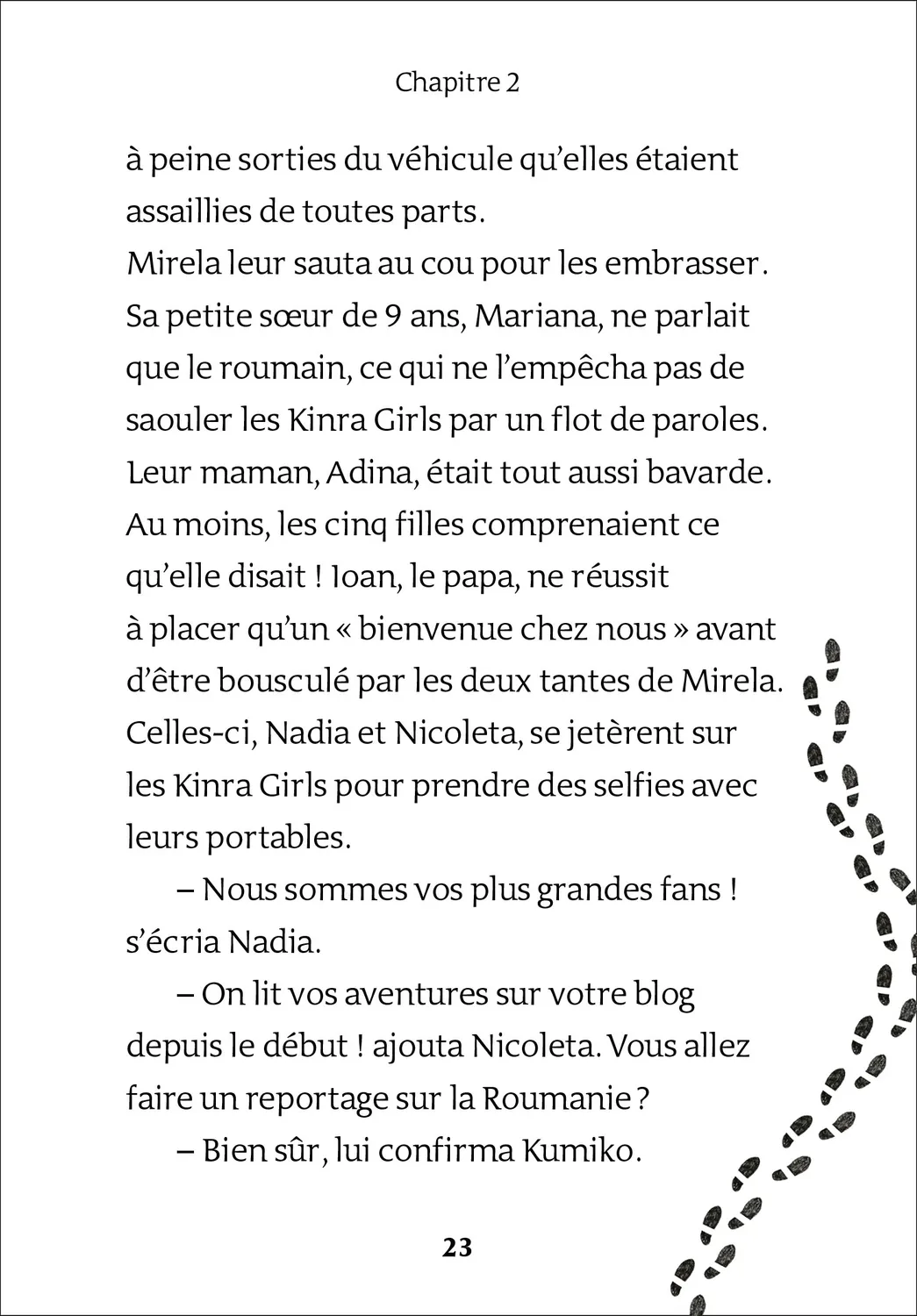 Frigobloc Kinra Girls Mystère Loup-garou tome 8 roman