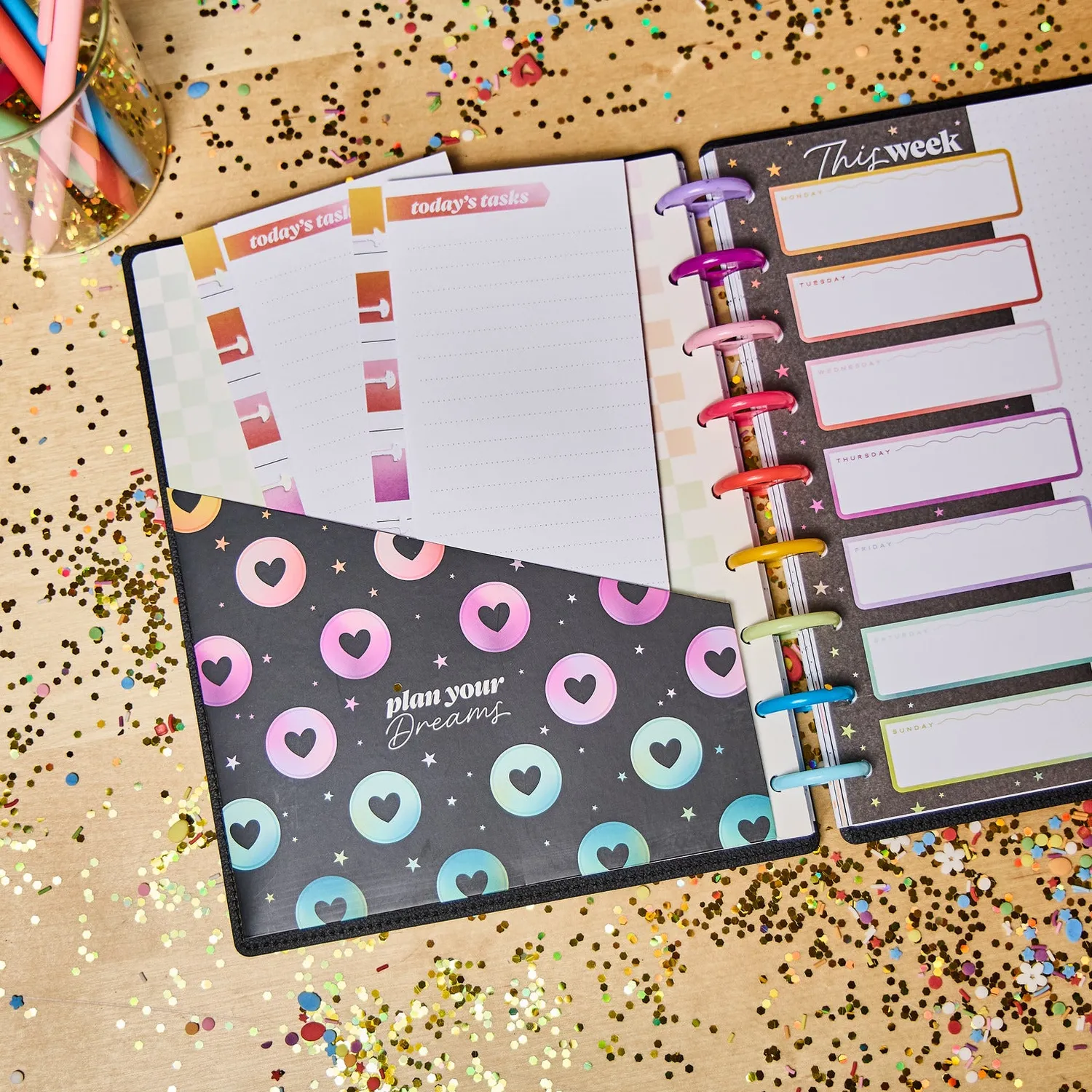 Happy Planner 10 Years of Happy pack accessoires classic