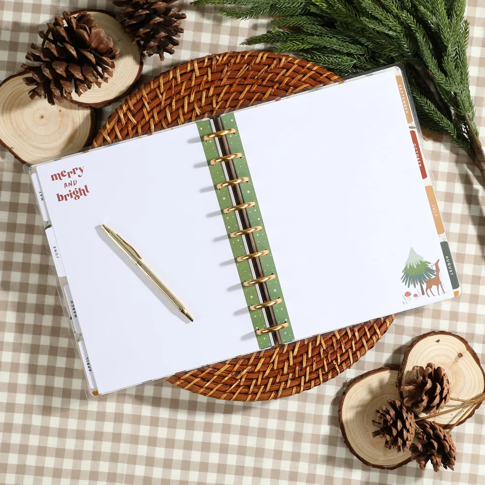 Me & my big ideas Woodland Seasons recharge papier pointillé Classic 40