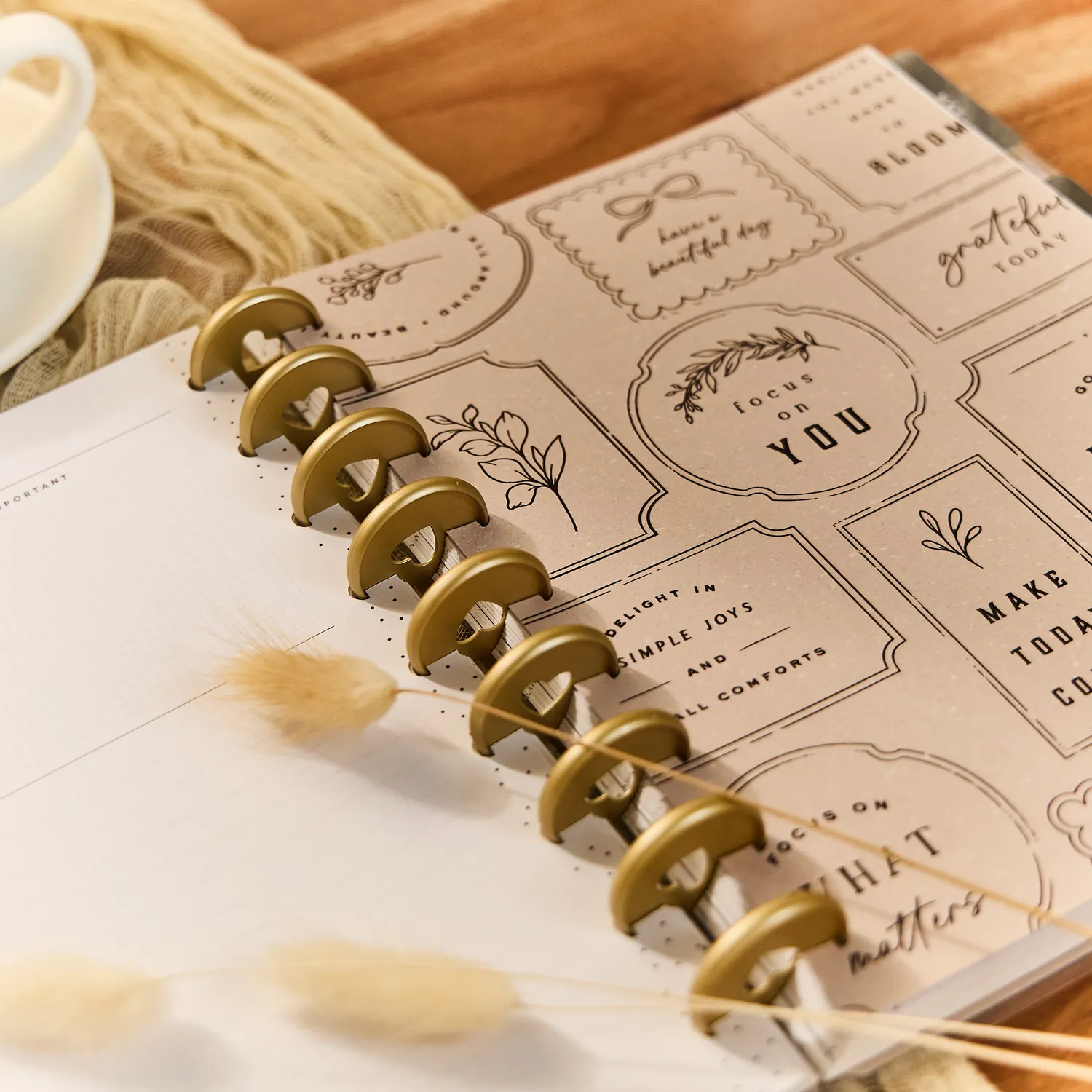 Happy Planner Heritage Charm 2026 Classic agenda horizontal 12 mois