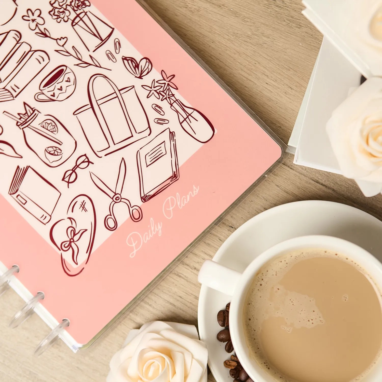Me & my big ideas Café Coquette Classic agenda vertical non daté 12 mois