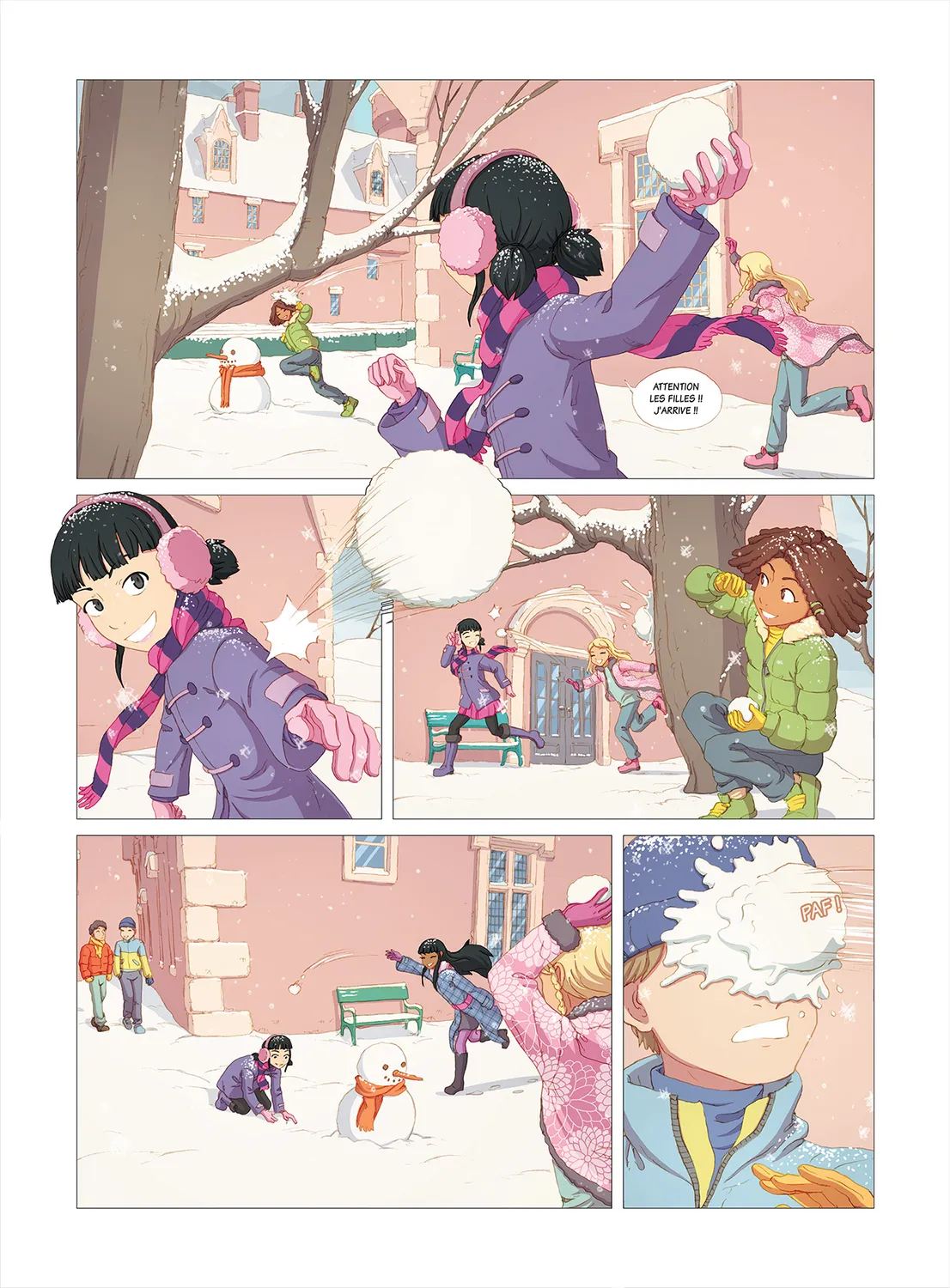 Frigobloc Kinra Girls Le Monstre du Lac BD tome 5