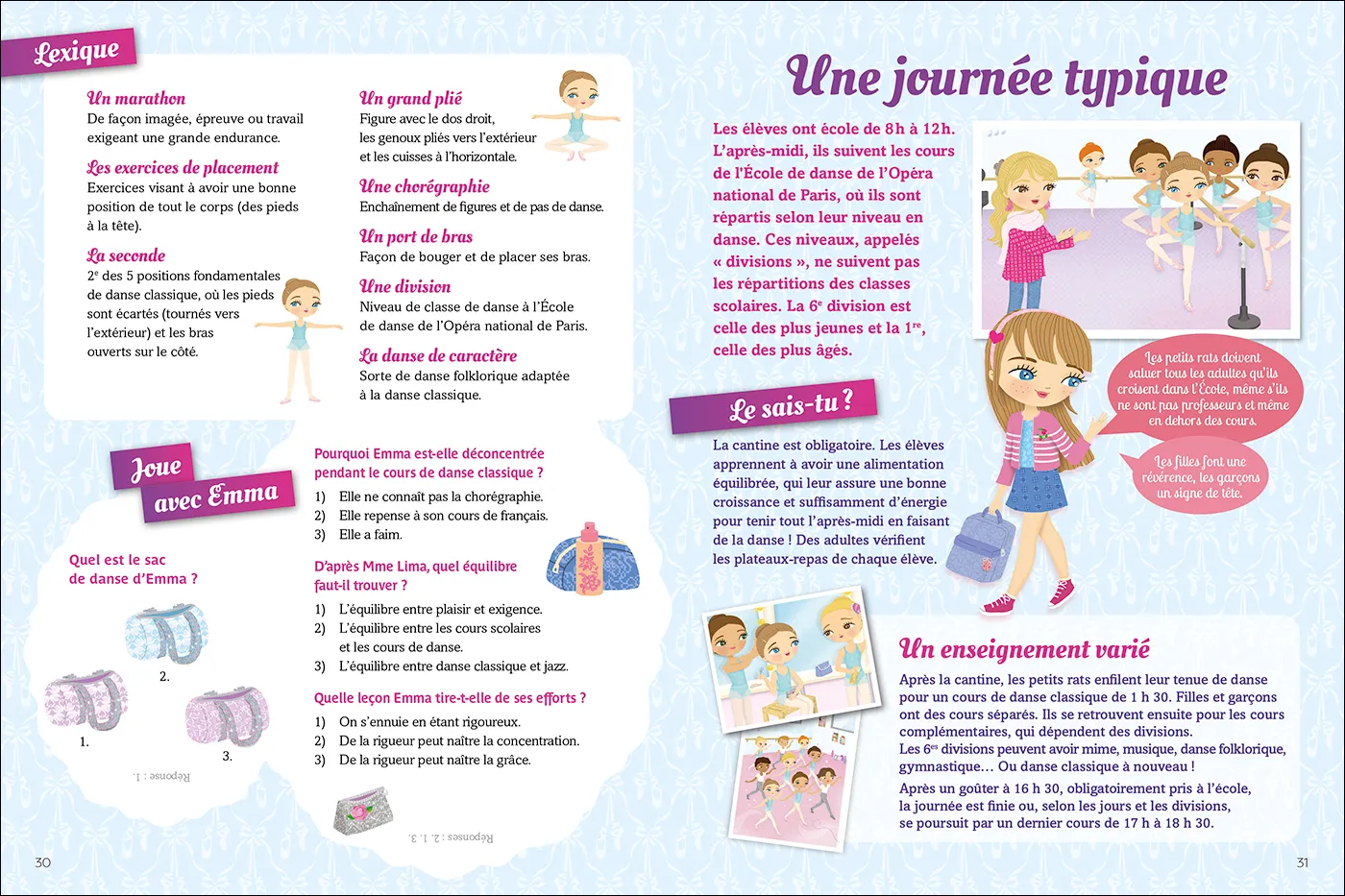 Frigobloc Emma à l'Opéra tome 2 premier roman école de danse