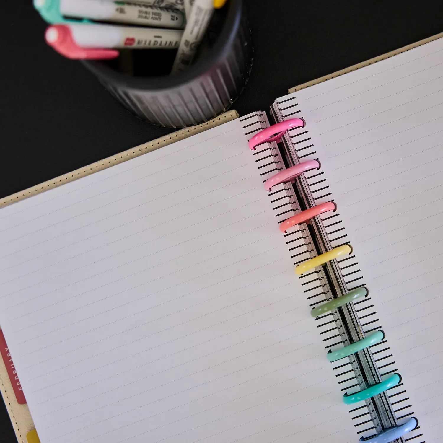 Happy Planner Love L+S papier recharge Classic 40 feuilles pastel