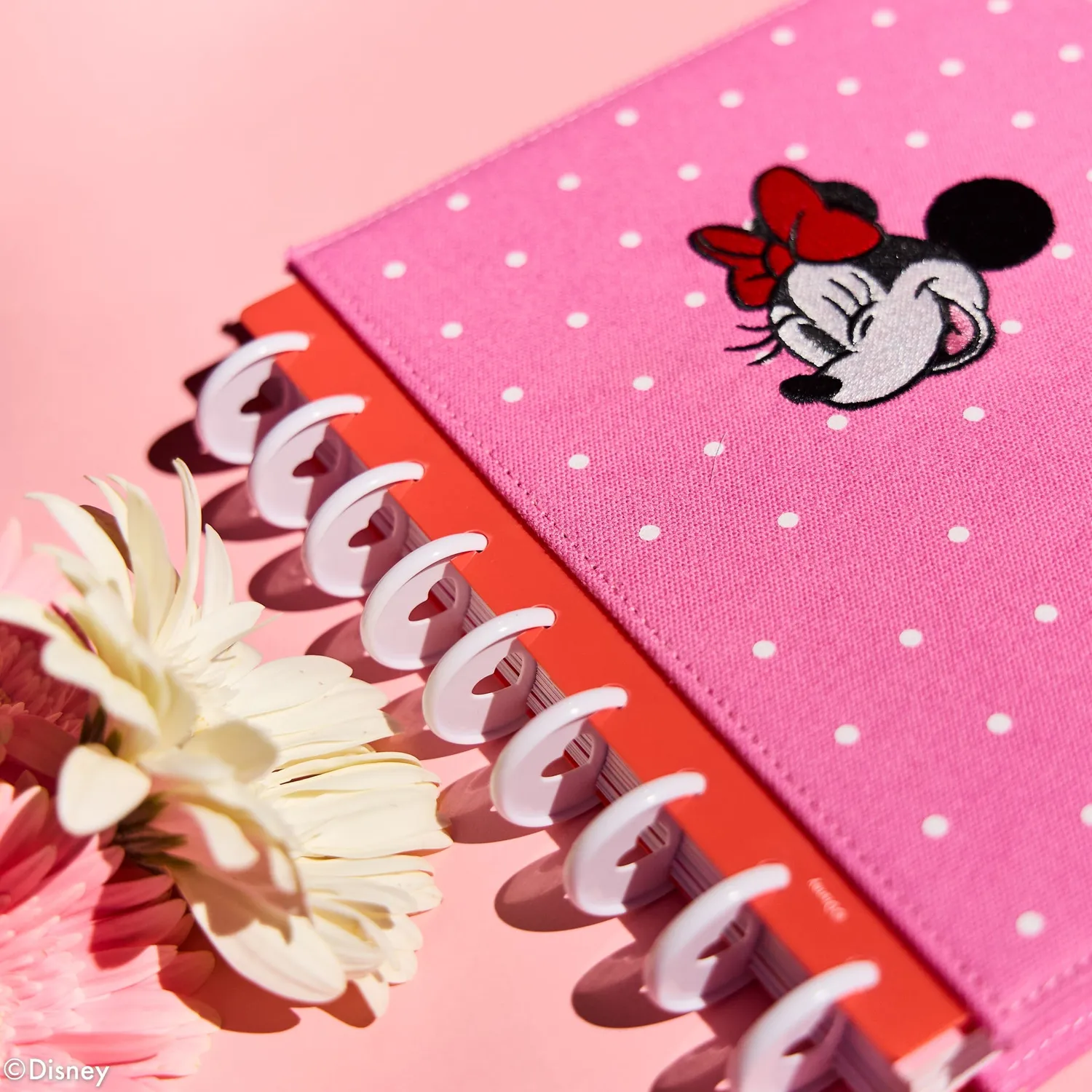 Happy Planner Minnie Bow agenda vertical non daté rose
