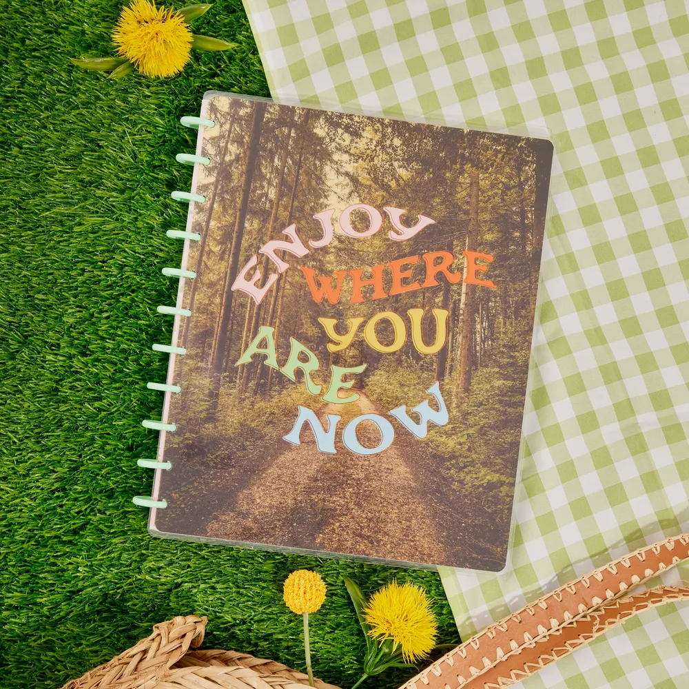 Happy Planner Camp Nostalgia Big carnet pointillé 60 feuilles