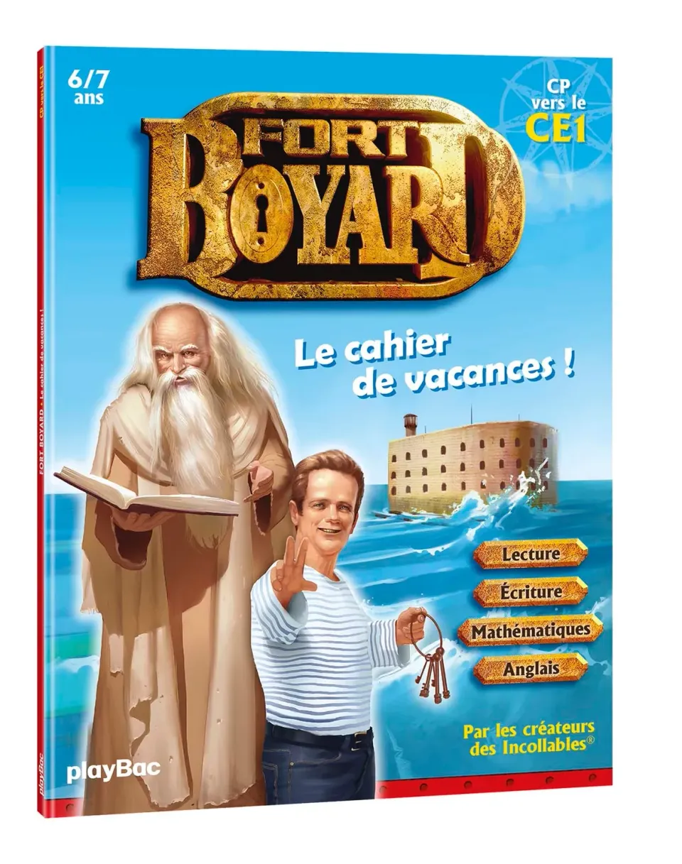 Frigobloc Fort Boyard cahier de vacances CP au CE1 été