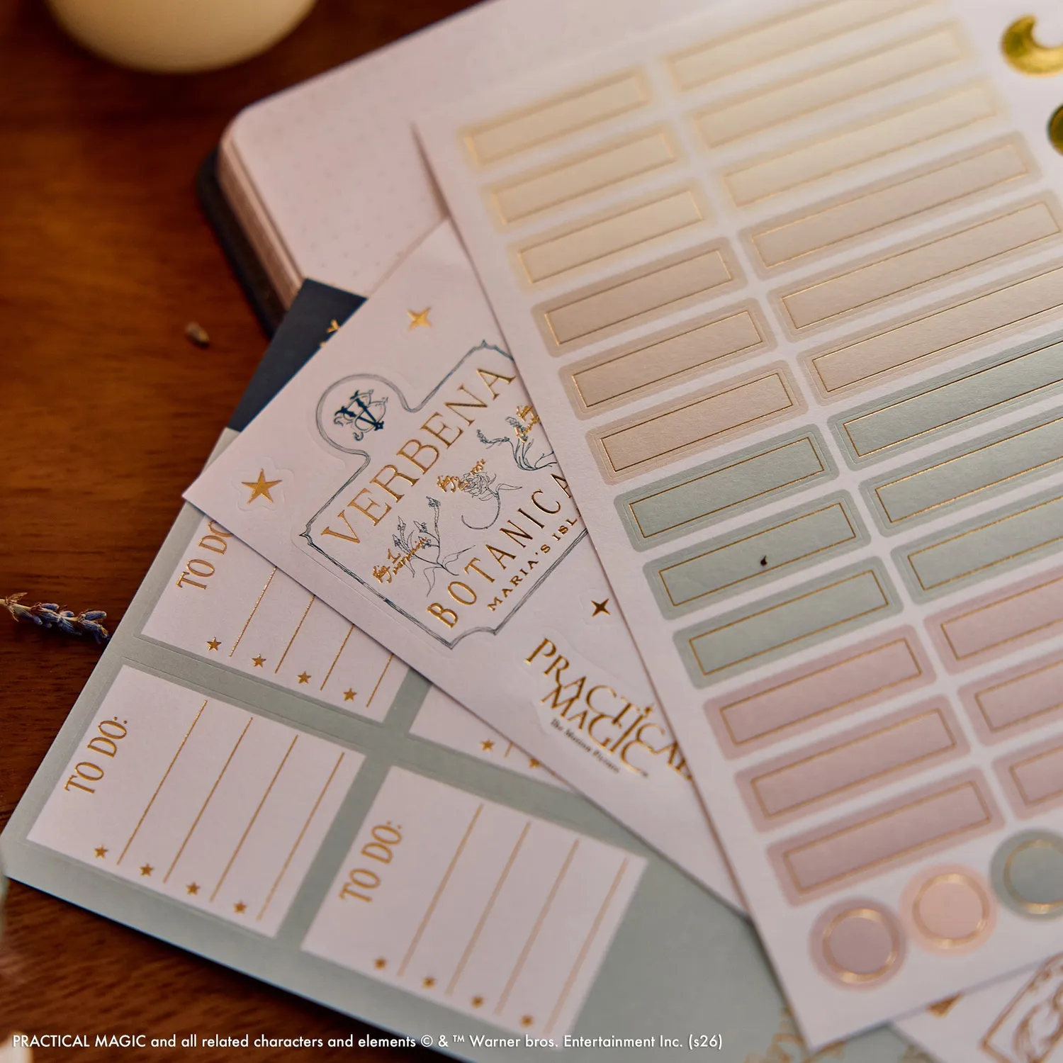 Happy Planner Practical Magic journal pointillé A5 tranches dorées