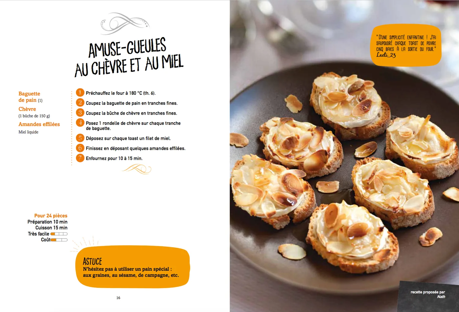 Marmiton Ce soir j’ai apéro recettes livre apéro