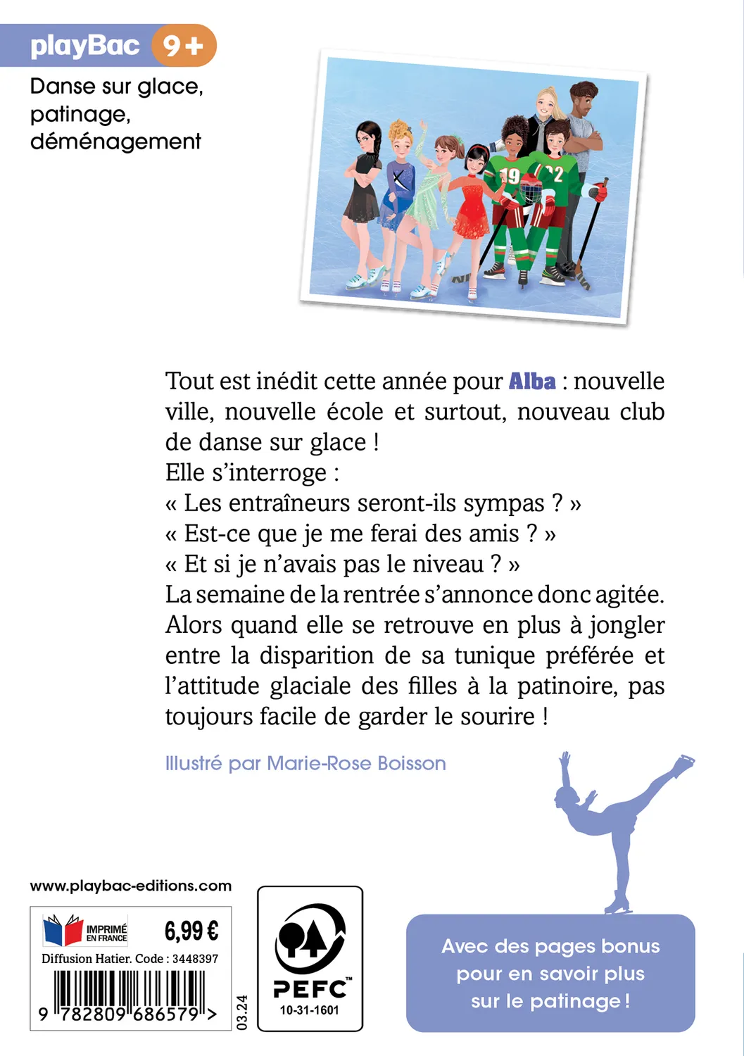 Passion Patinage La Tunique disparue Tome 1 roman 9 ans
