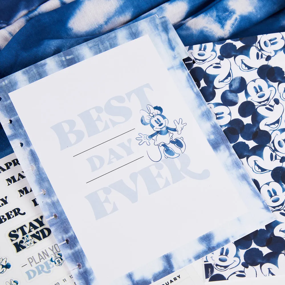 Happy Planner Disney Mickey Minnie recharge Indigo Classic 4 mois