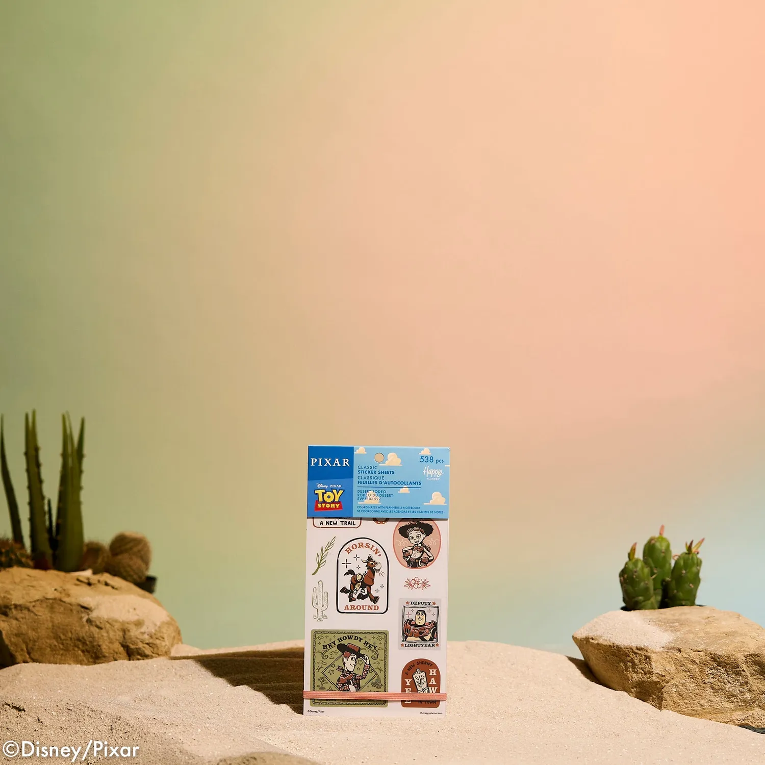 Happy Planner Toy Story Desert Rodeo stickers 30 planches