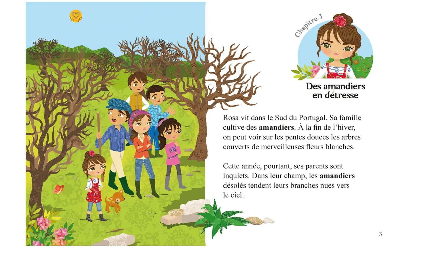 Minimiki Rosa et les fleurs d’amandiers Tome 19 livre