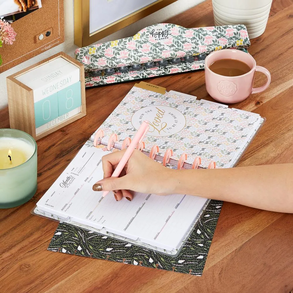 Happy Planner Homebody extension pack classic 117 pièces