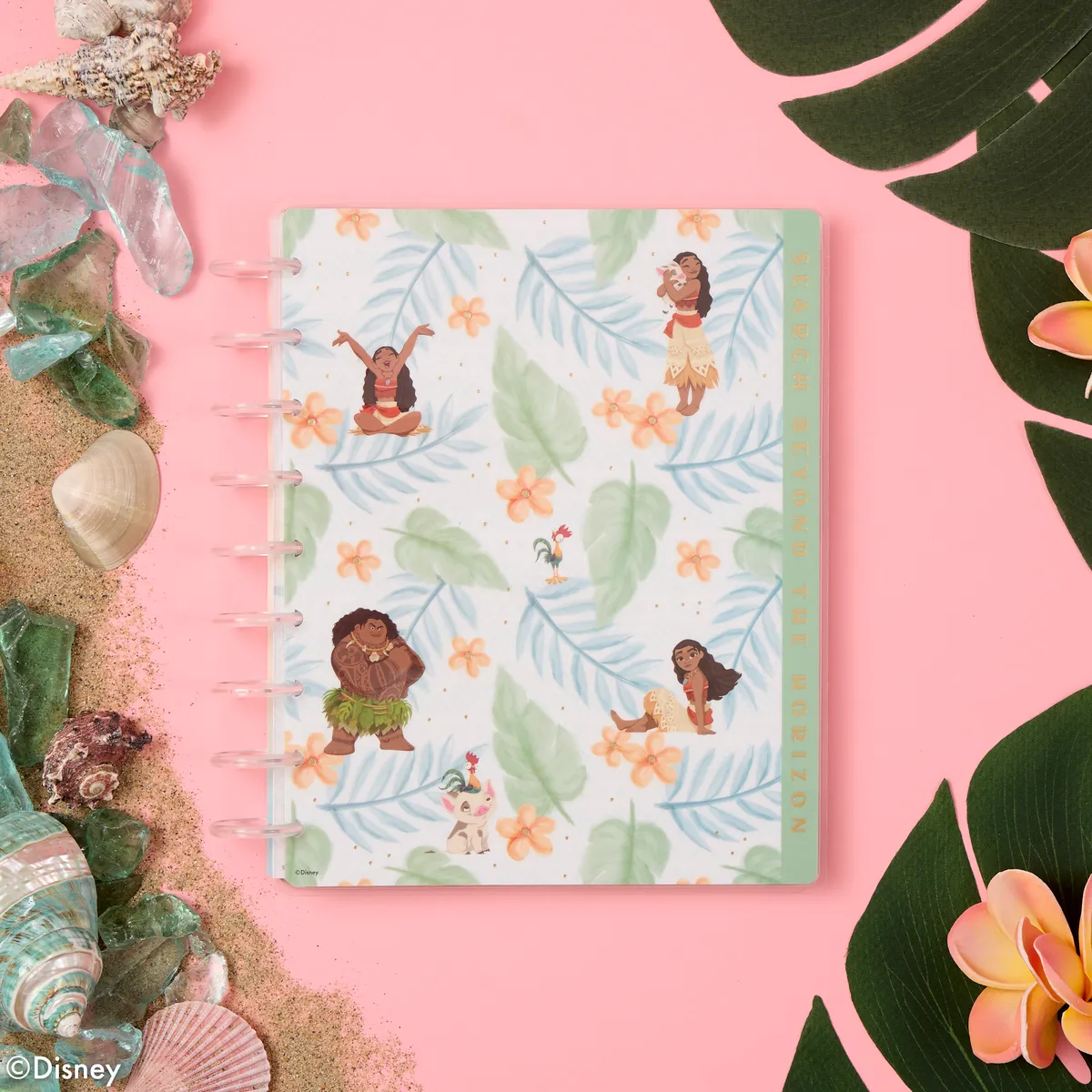 Happy Journal Disney Moana journal guidé 80 feuilles Classic