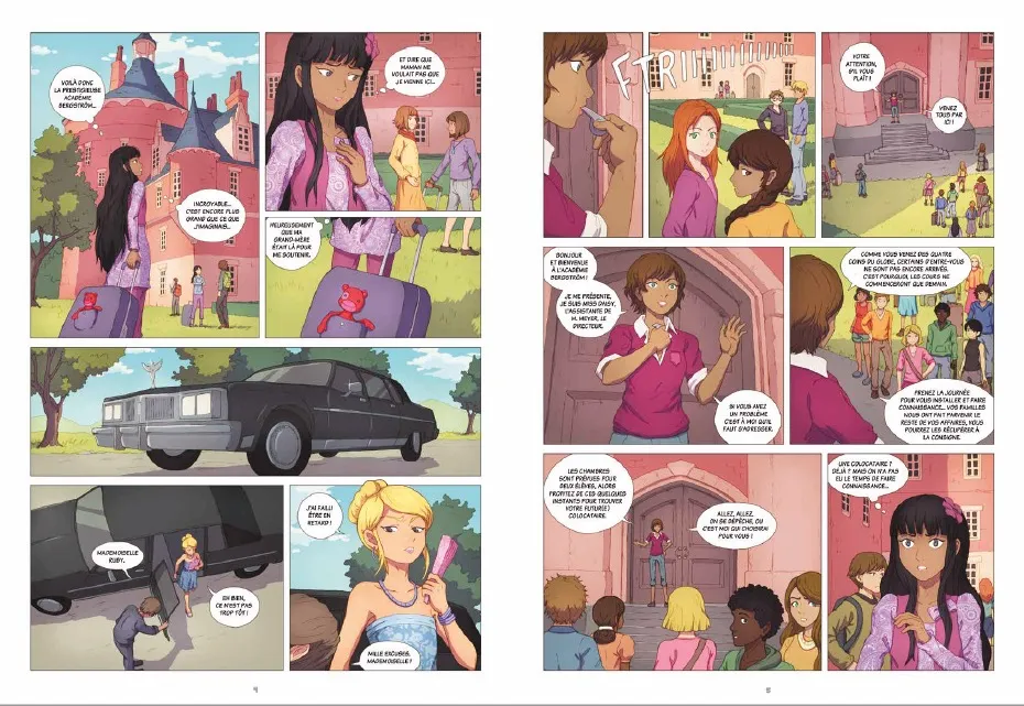 Frigobloc Kinra Girls Tome 1 BD La Rencontre