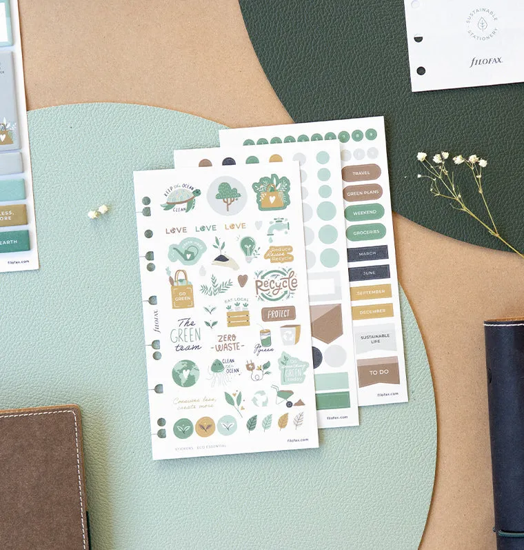 Filofax Eco Essential stickers agenda A5 Personal
