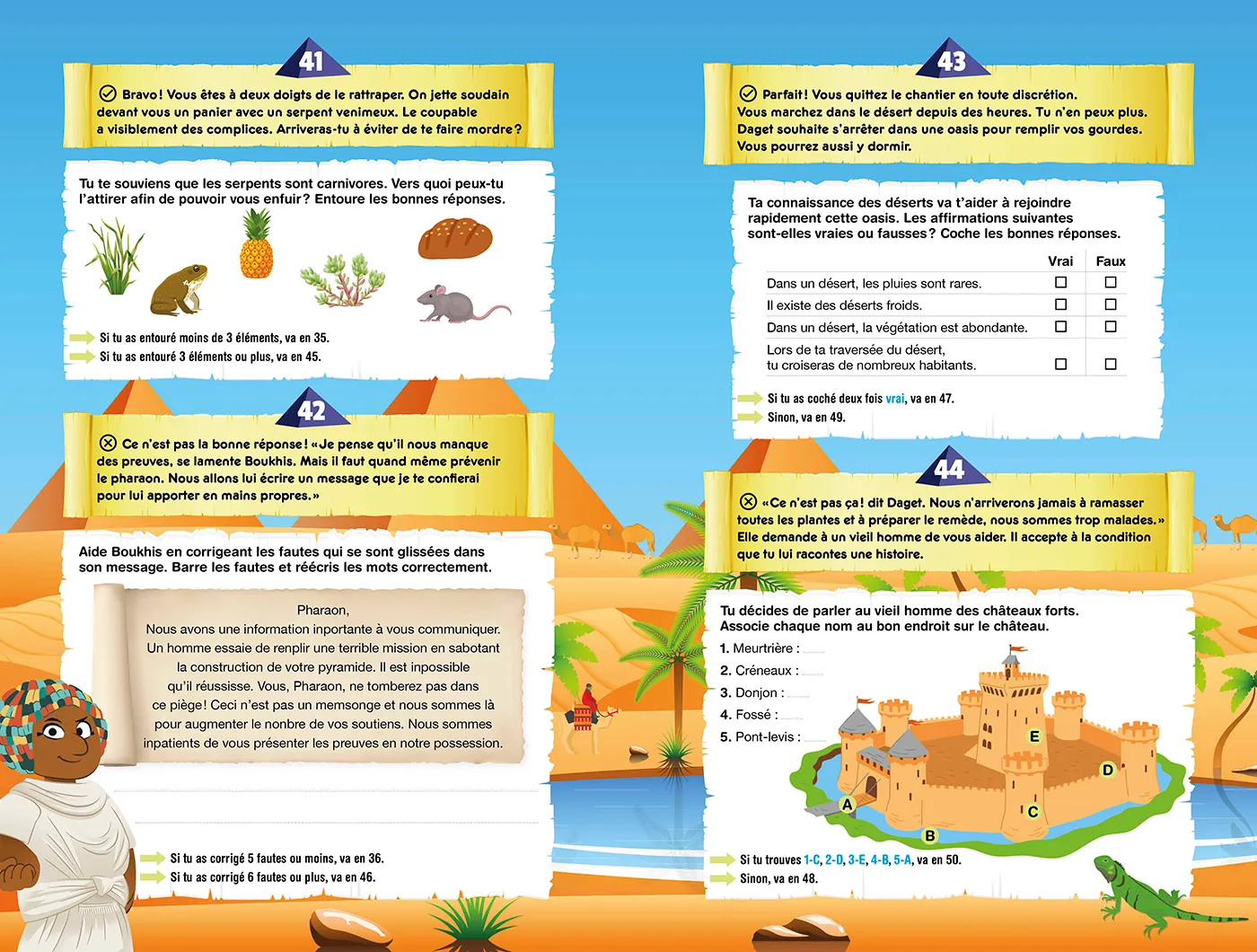 Les Incollables cahier de vacances CE2 au CM1 8-9 ans aventure