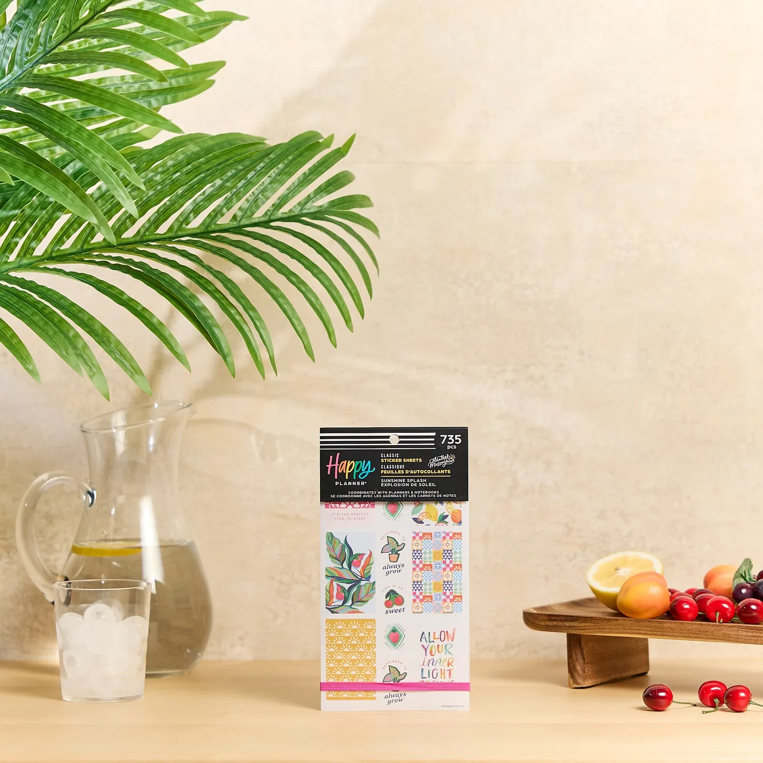 Happy Planner Sunshine Splash stickers colorés 30 planches