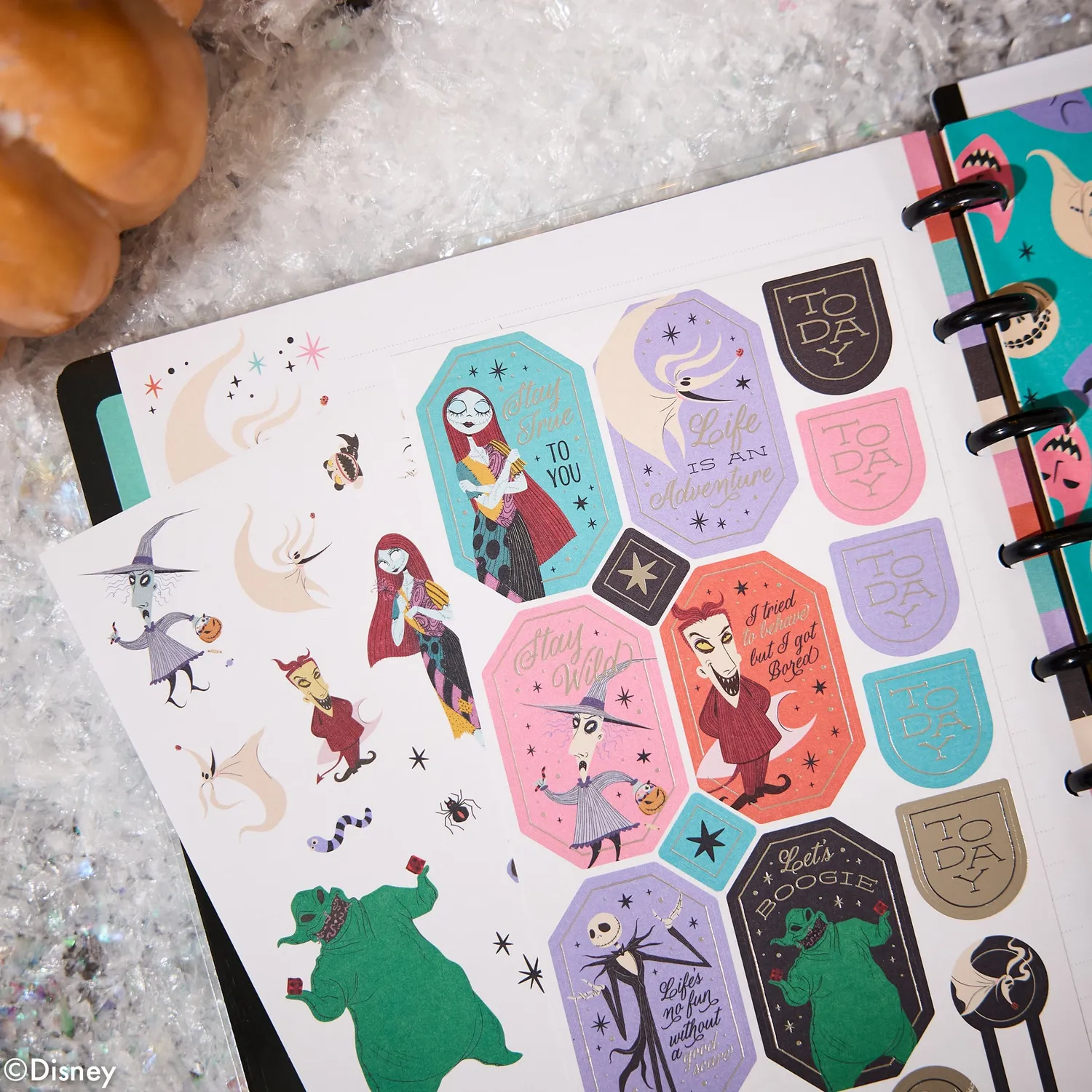 Happy Planner Nightmare Before Christmas Classic compagnon à disques