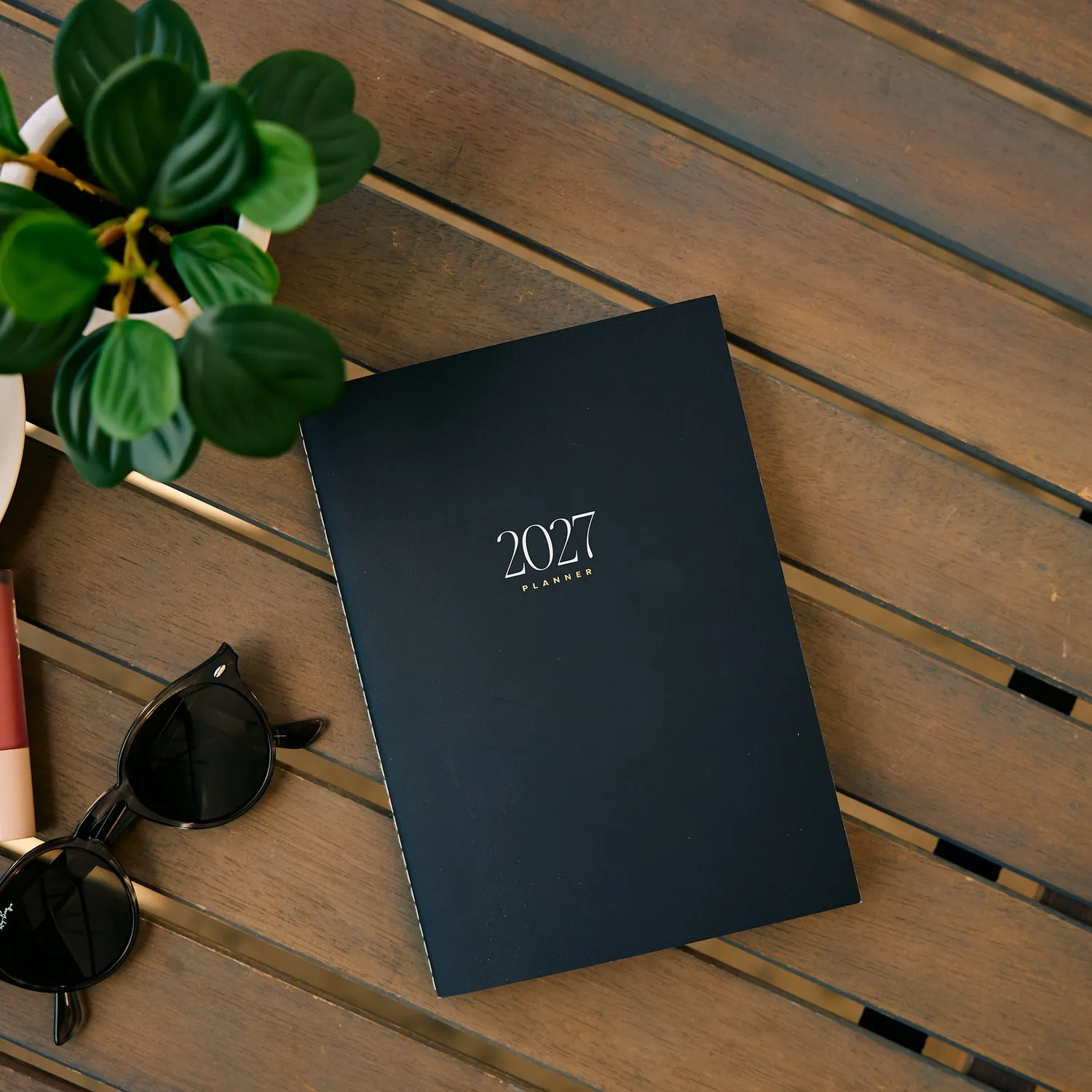 Happy Planner Folio Modern Tones recharge mensuelle 2027 A5