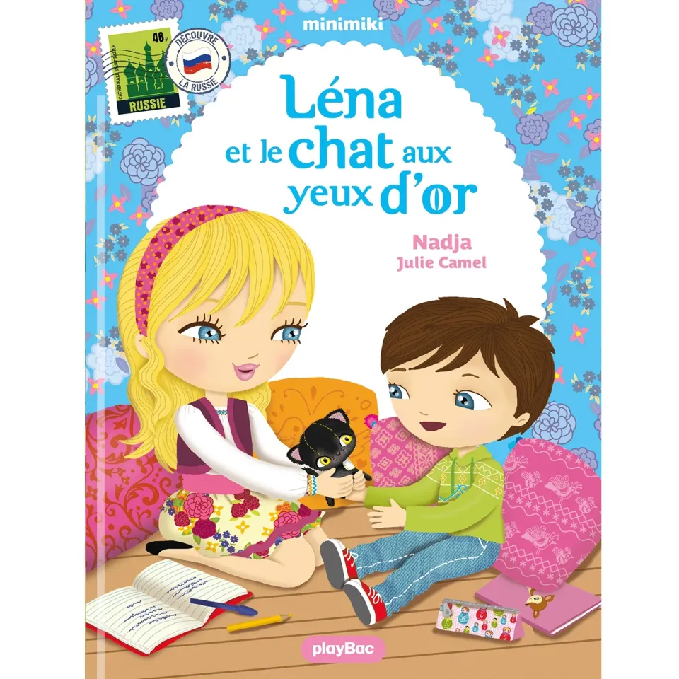 Minimiki Léna et le chat aux yeux d’or livre nouvelle édition 6 ans