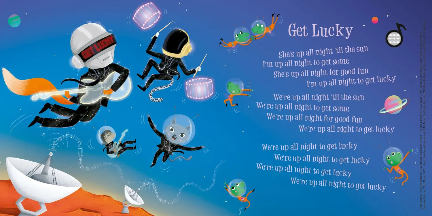 Frigobloc Mon premier Daft Punk livre musical sonore