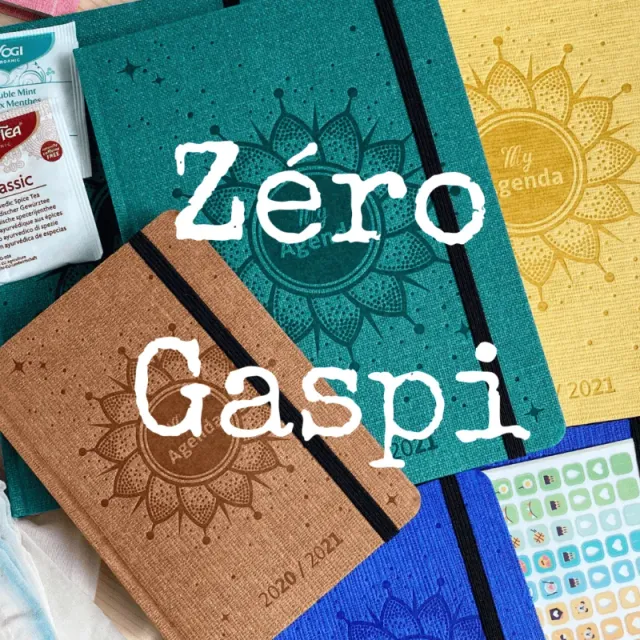 My365 Opération Zéro Gaspi My Agenda 2020-2021 agenda A5