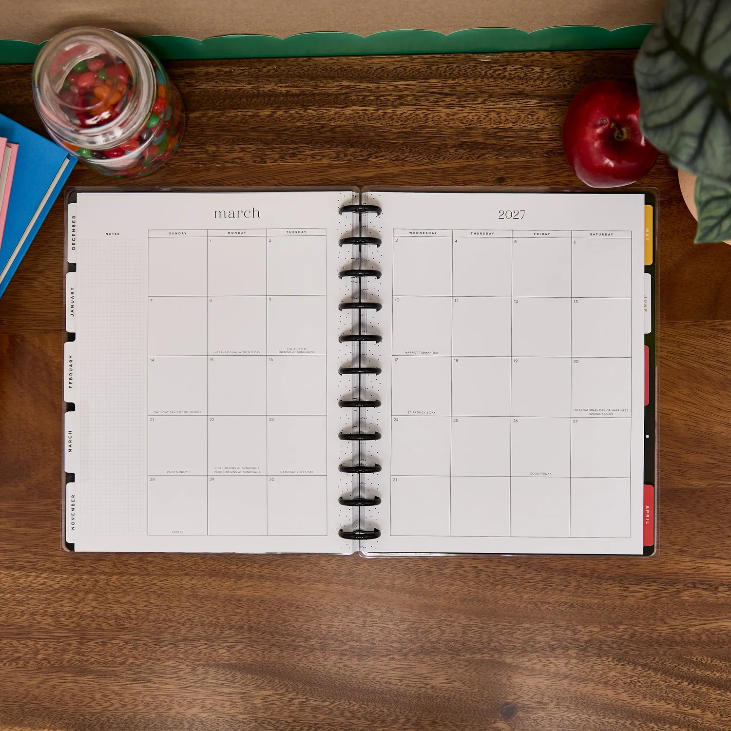 Happy Planner Bright Lessons agenda enseignant big 2026-2027