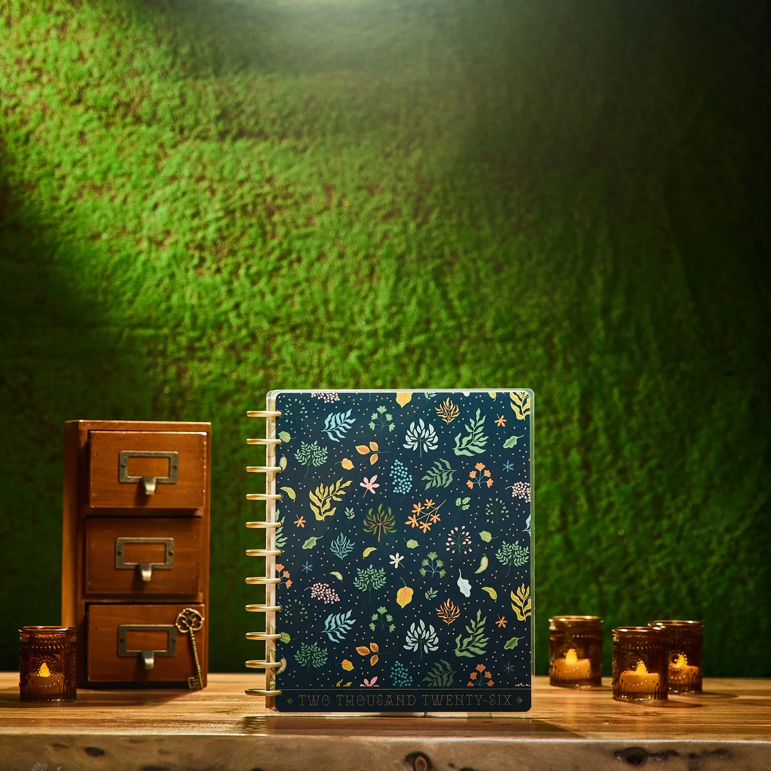 Happy Planner Herbarium agenda Big 2026 dashboard 12 mois